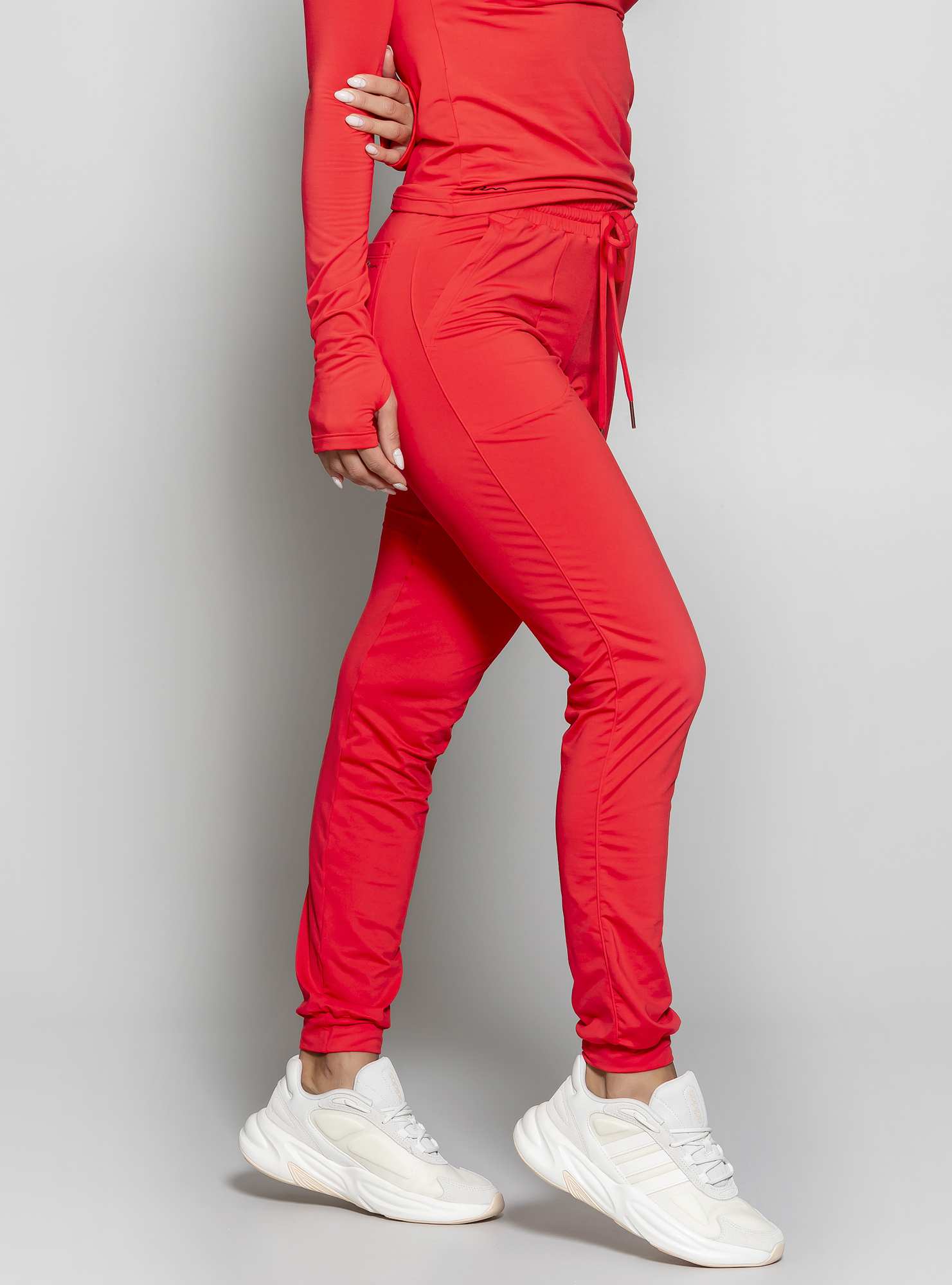 Calça Jogger Térmica Leve Vermelho 03