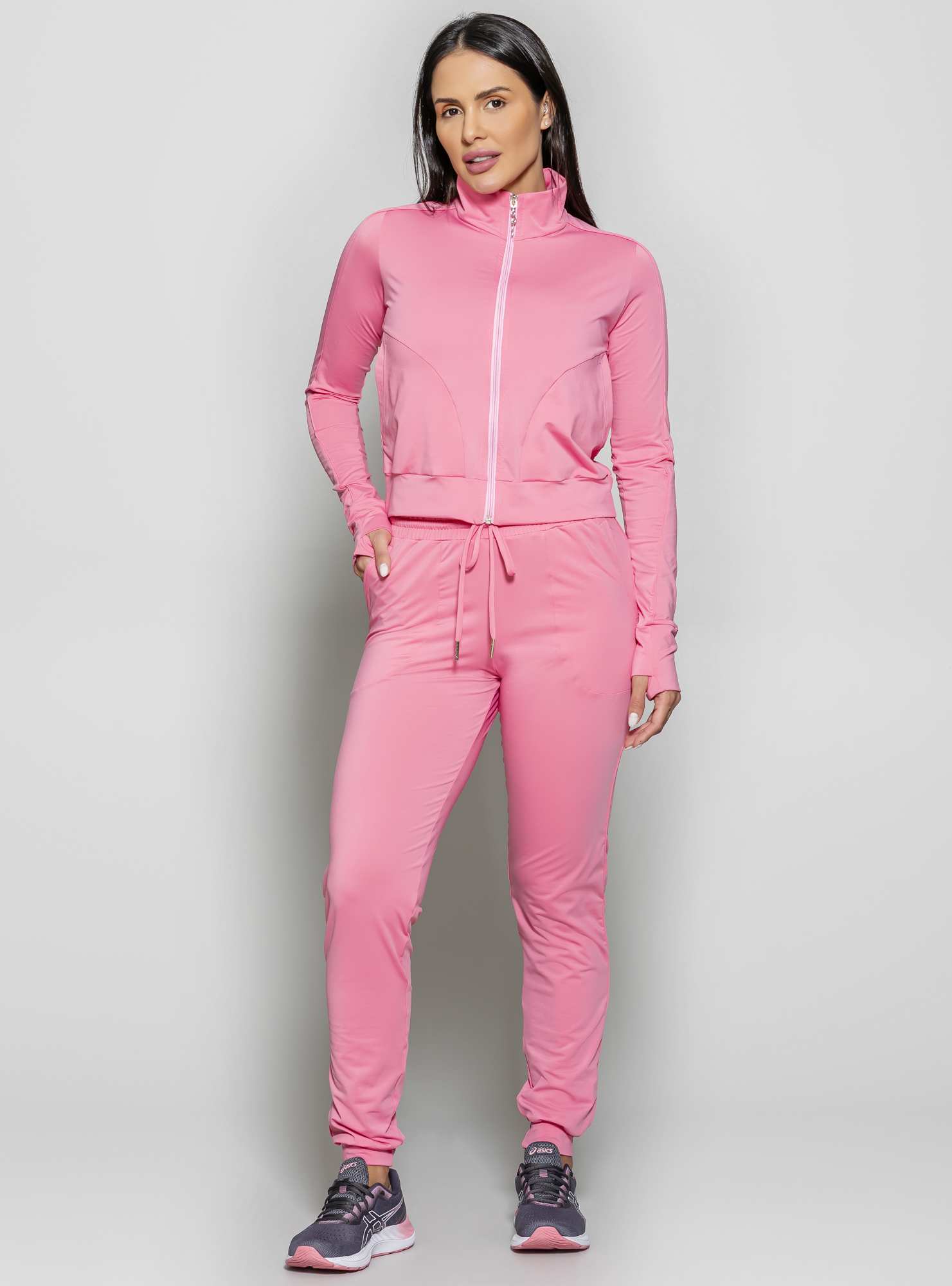 Jaqueta Térmica Leve Rosa 18