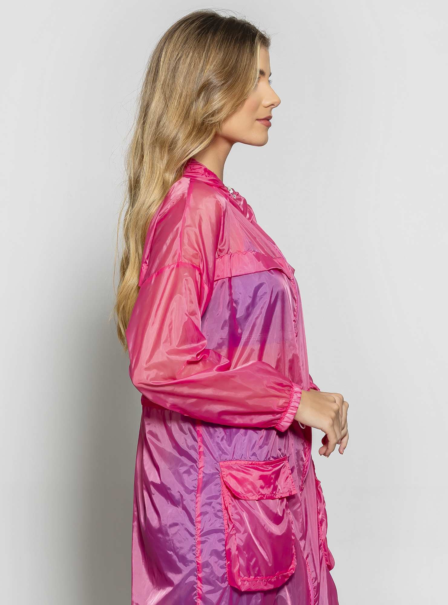Maxi Jaqueta Graphic Rosa 04