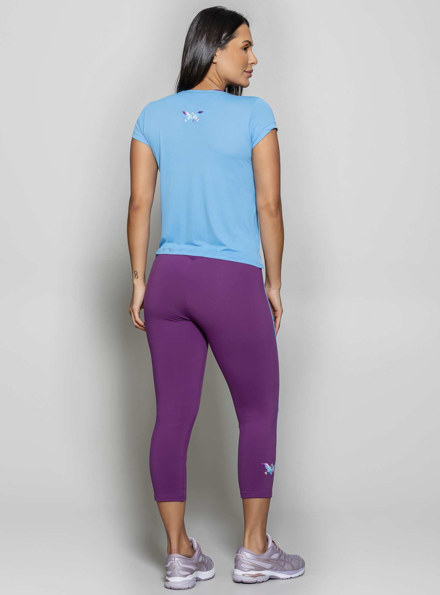 T-Shirt Prisma Azul 14 / Branco