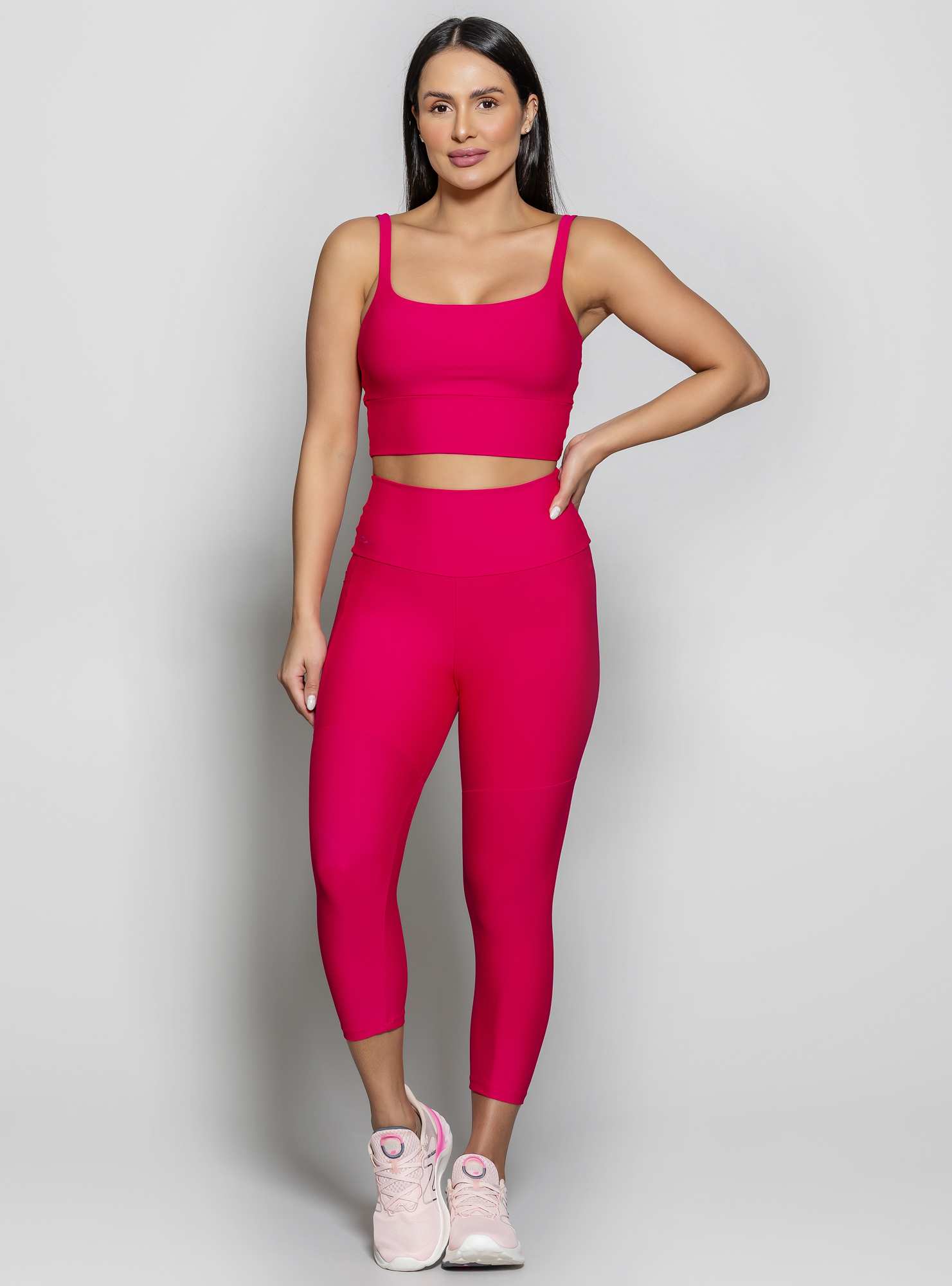 Top Alongado Essencial Rosa 09