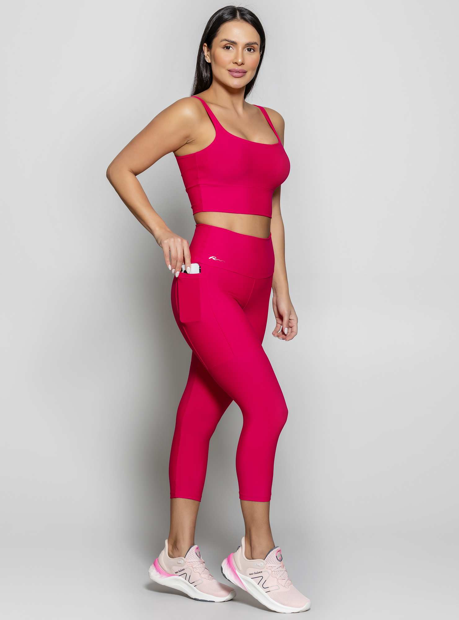 Top Alongado Essencial Rosa 09