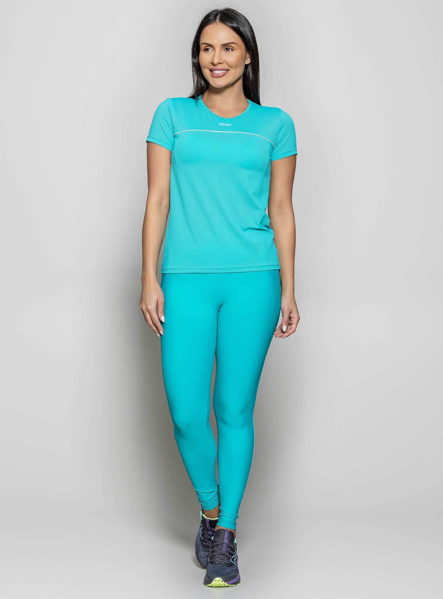 T-Shirt Movement Azul 04 / Branco