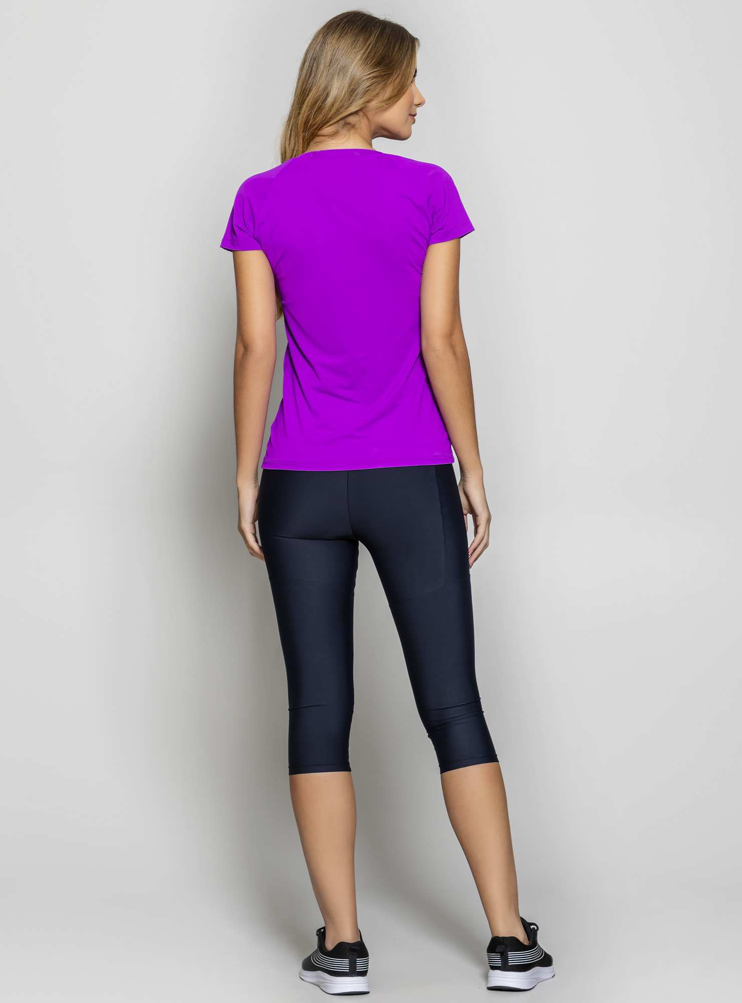 Baby Look Essencial Roxo 18