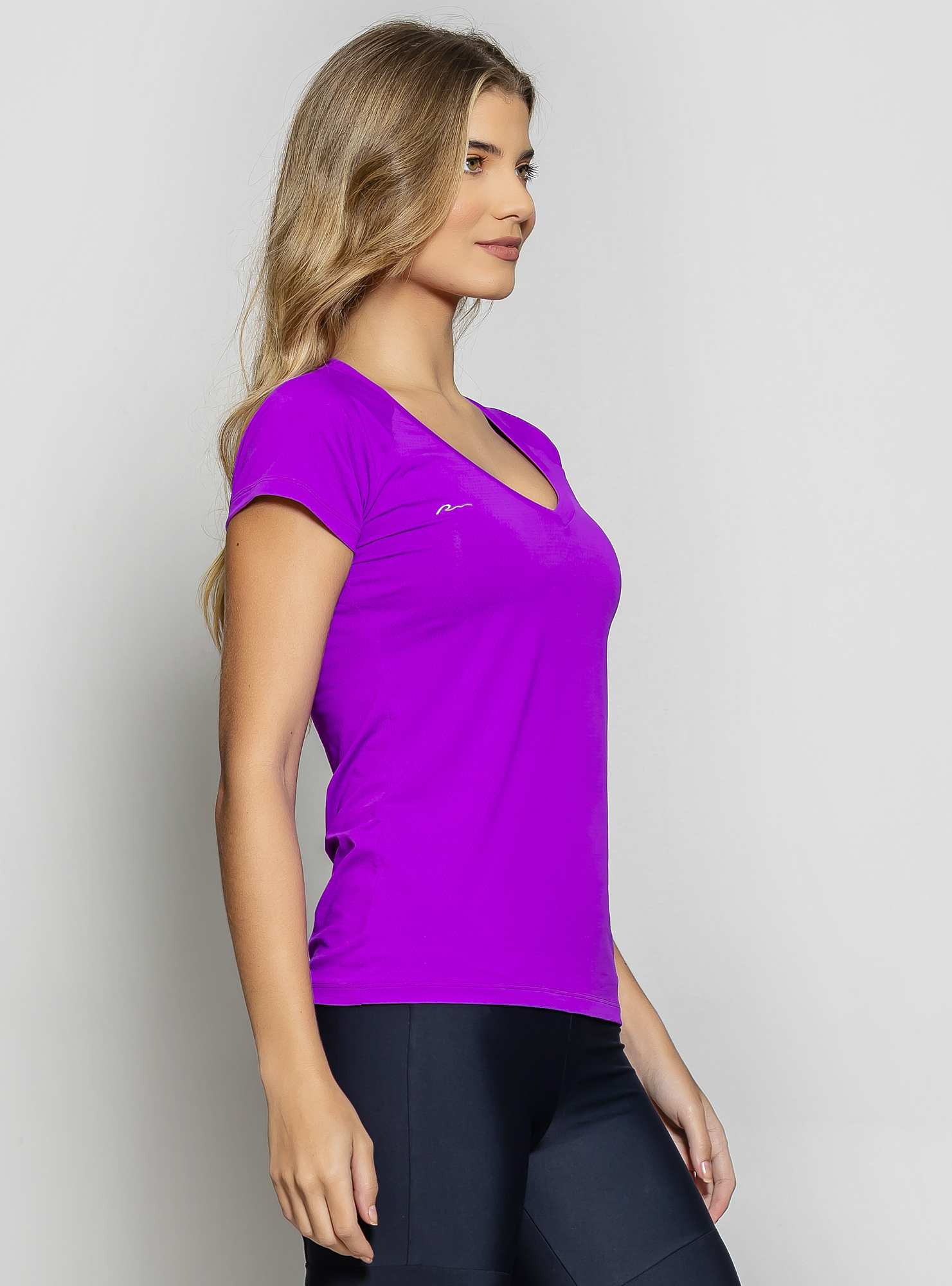 Baby Look Essencial Roxo 18