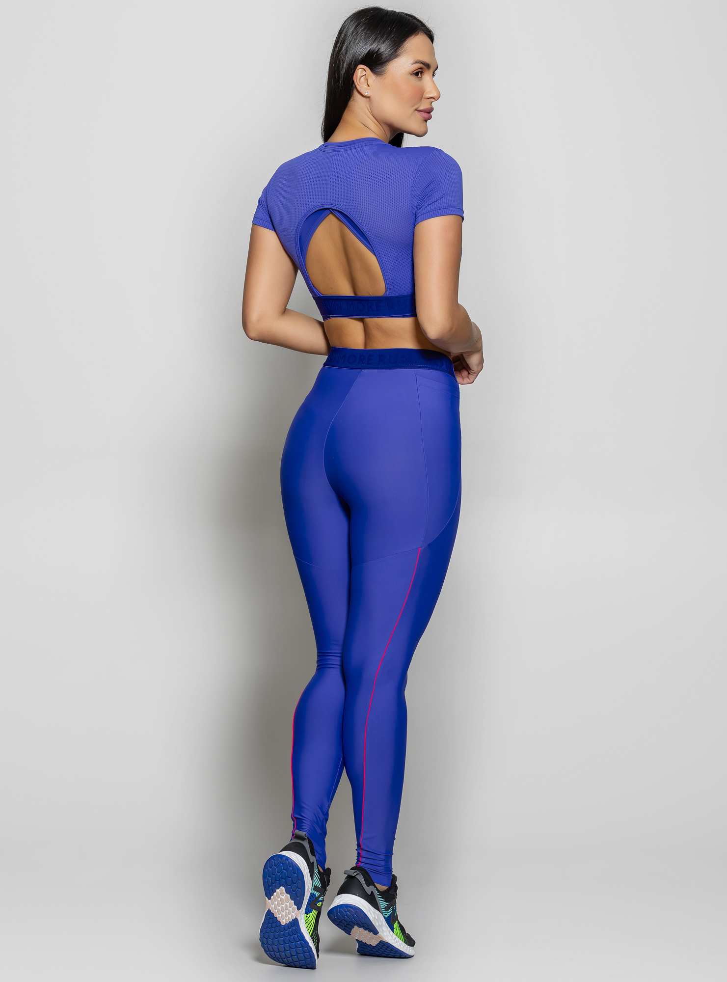Legging Blocking Movement Azul 28 / Rosa 09
