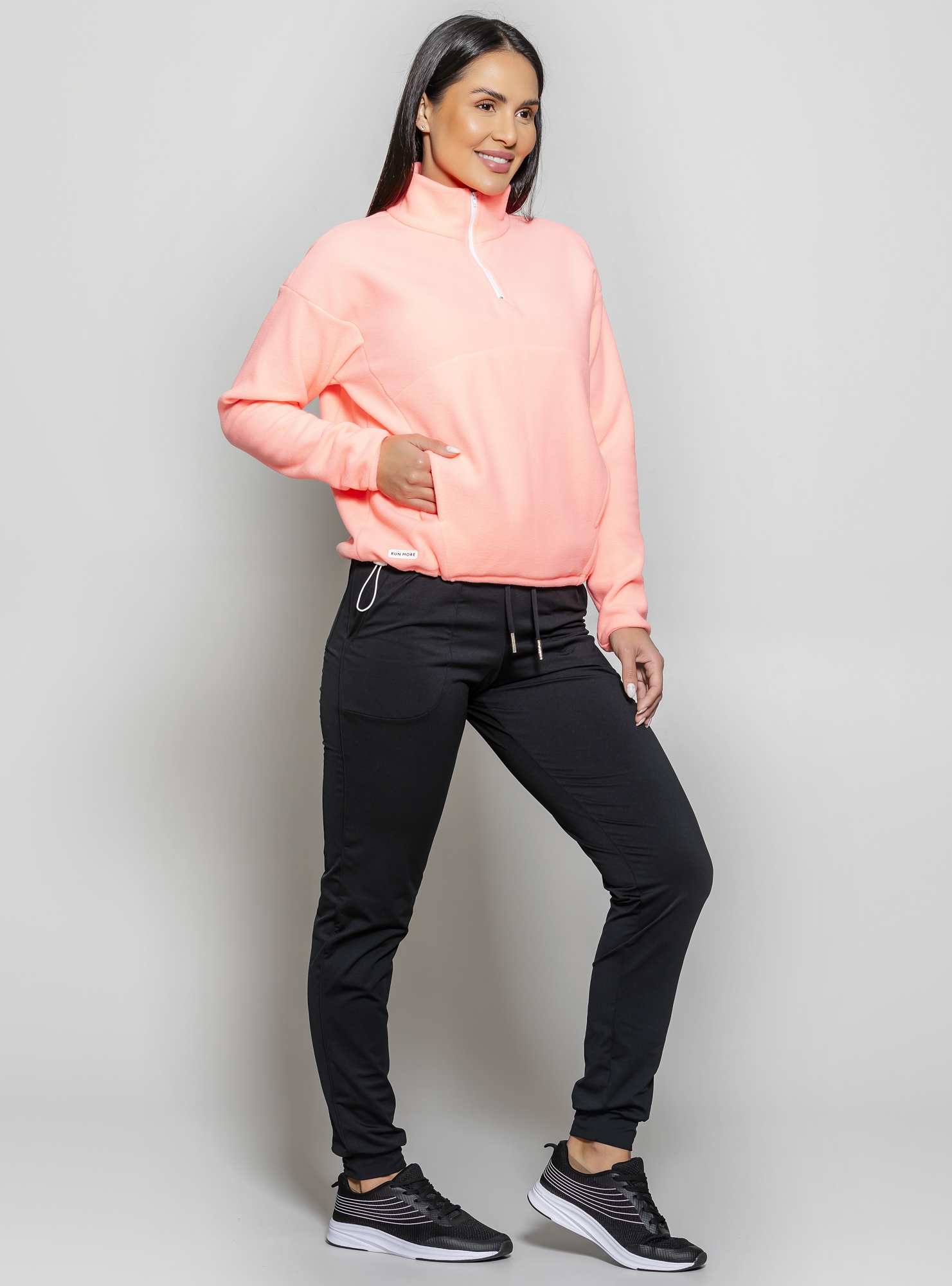 Blusão com Bolso Térmico Rosa 17