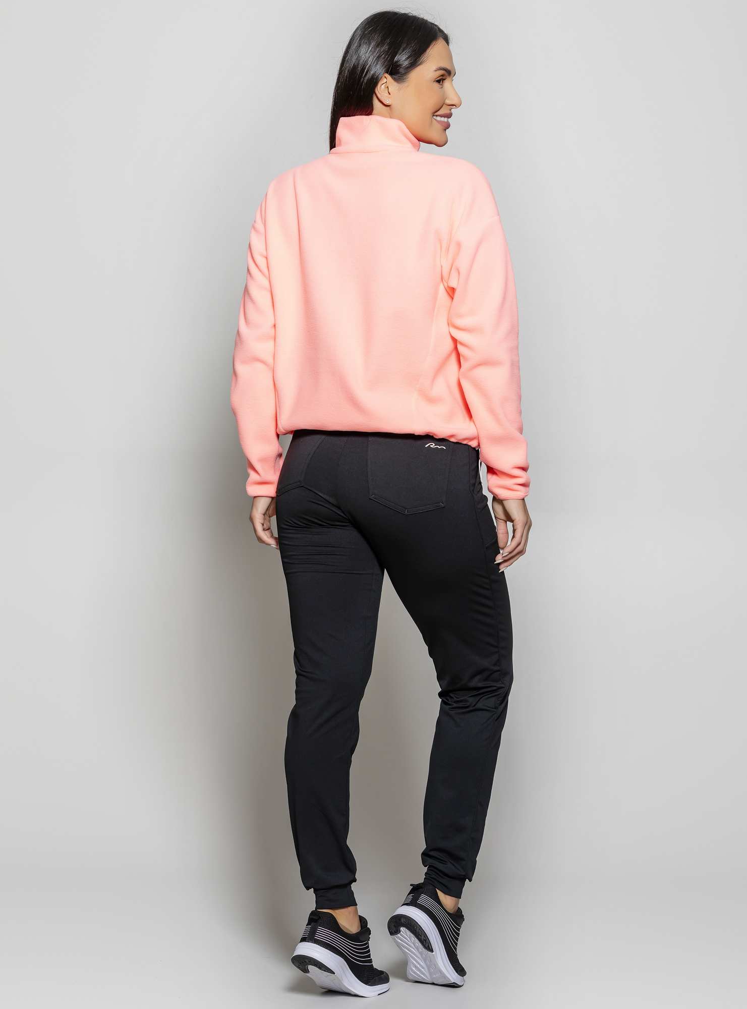 Blusão com Bolso Térmico Rosa 17