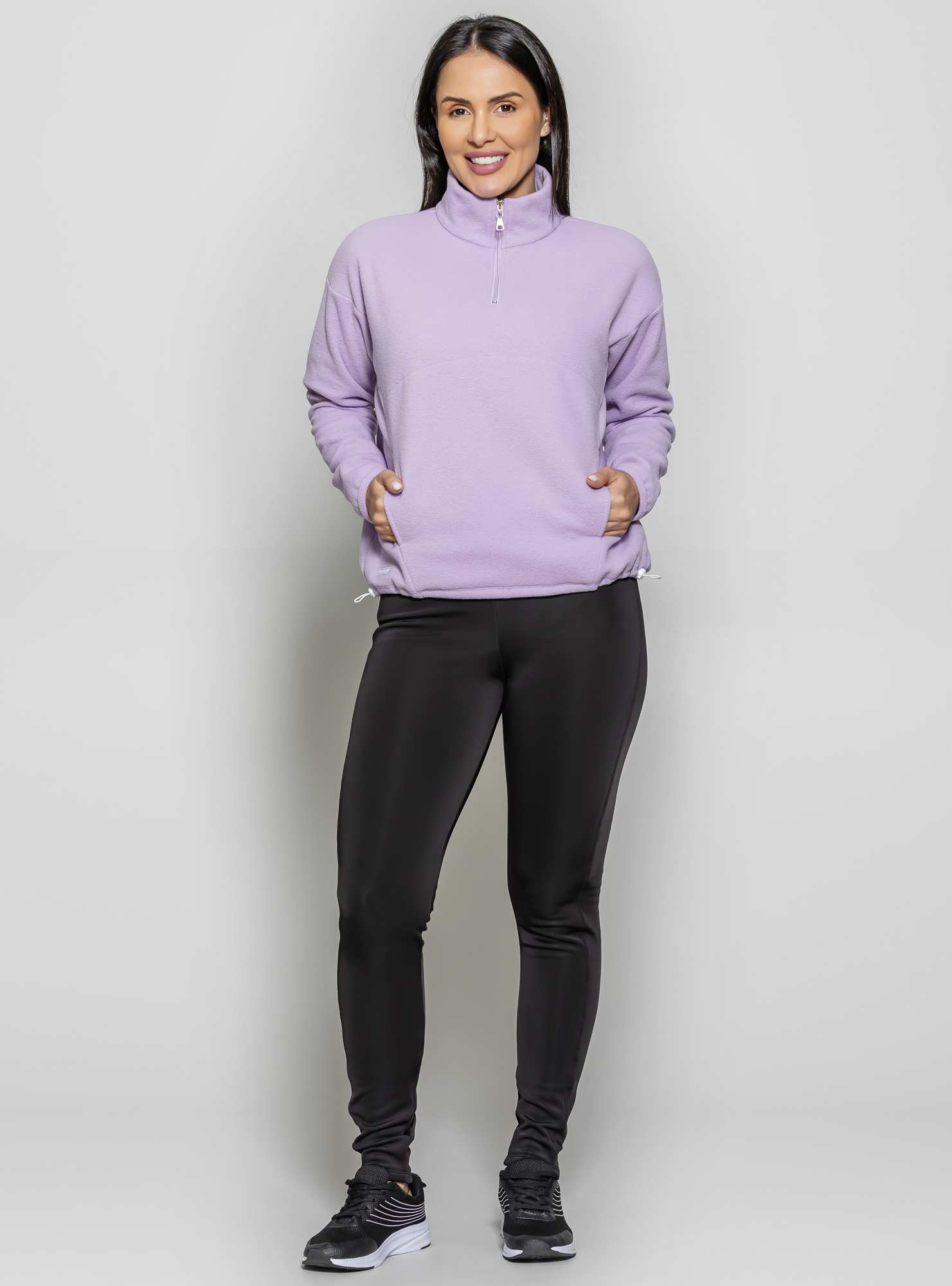 Blusão com Bolso Térmico Roxo 23