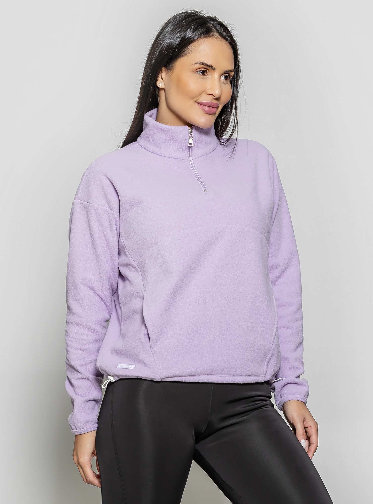Blusão com Bolso Térmico Roxo 23