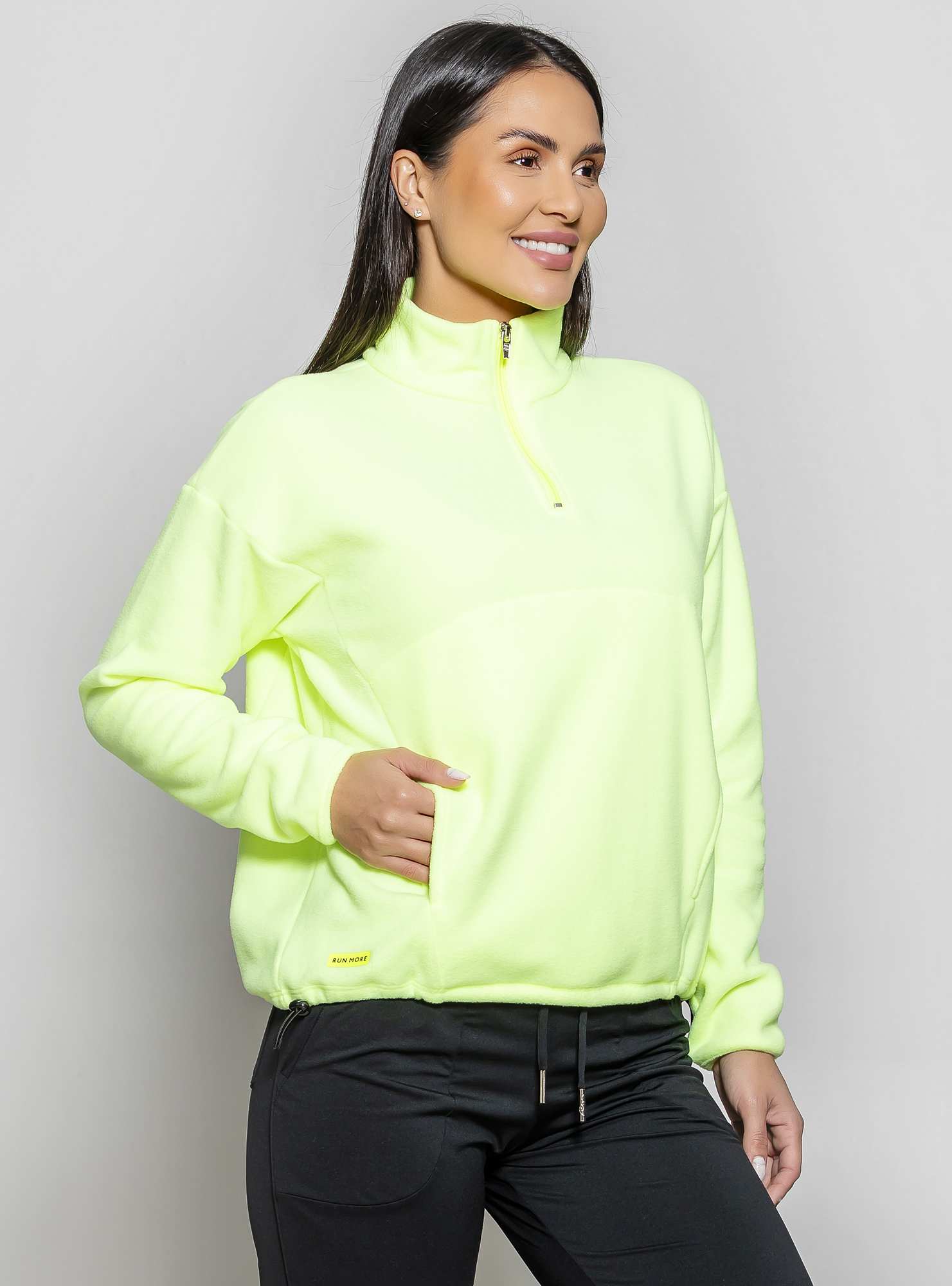 Blusão com Bolso Térmico Amarelo 07