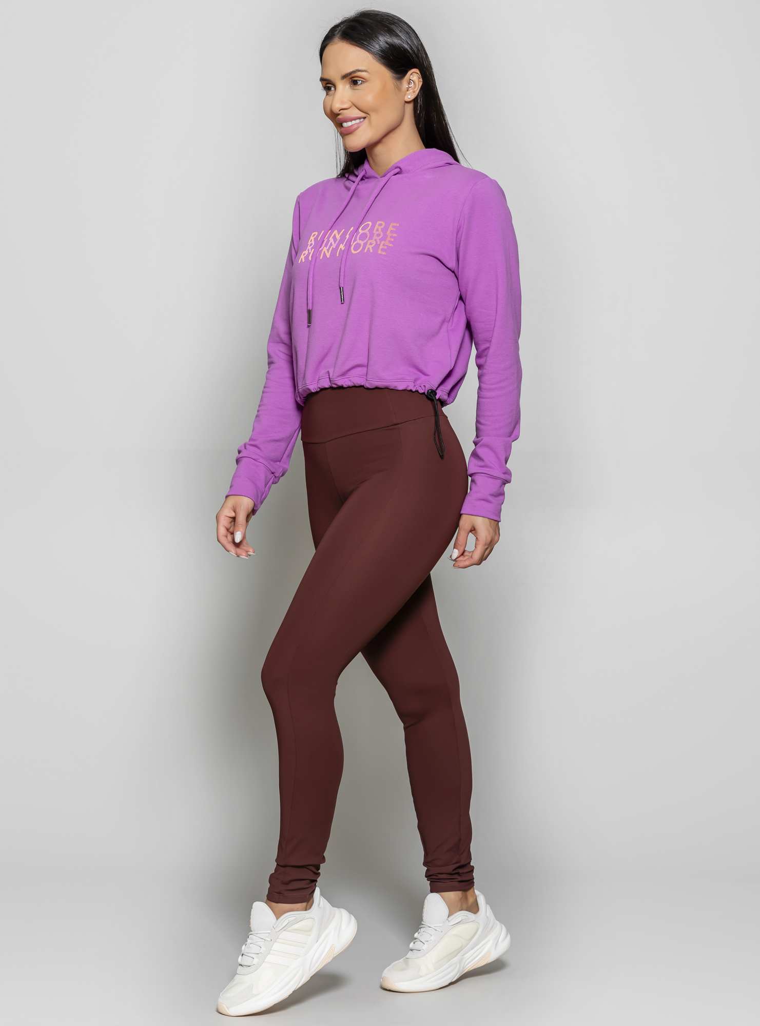 Blusão Cropped Moletinho Roxo 06