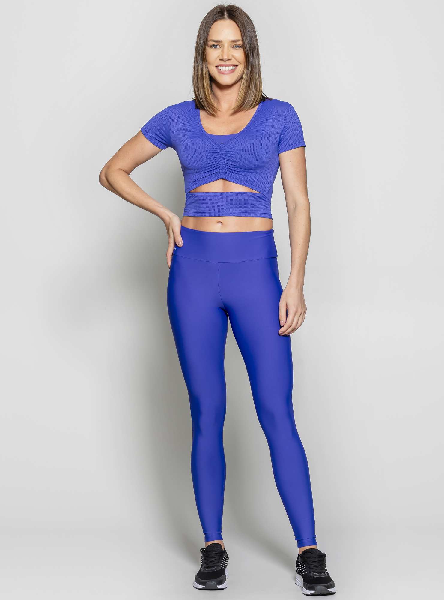 Blusa Franzida Max Fresh Azul 28