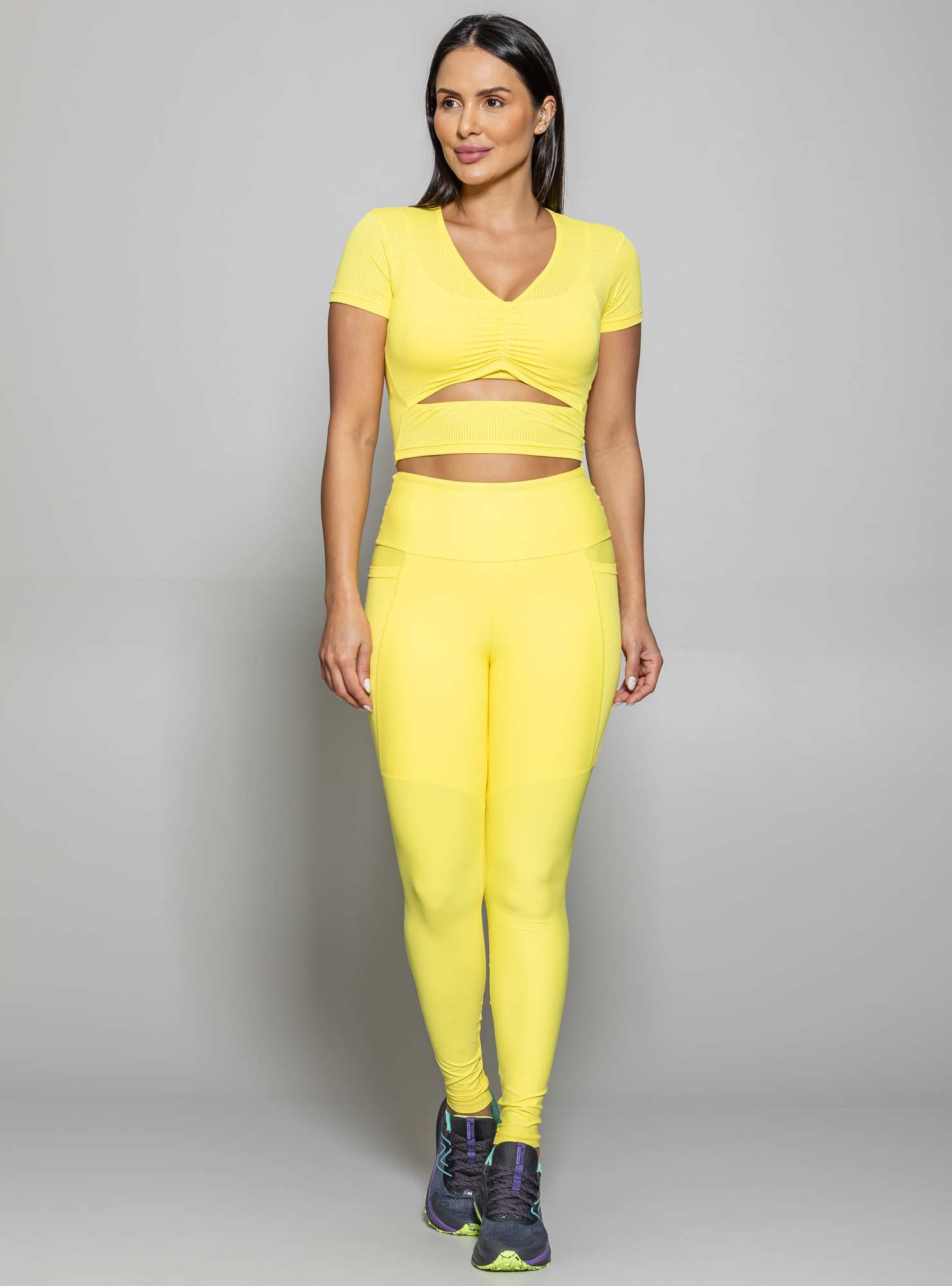 Blusa Franzida Max Fresh Amarelo 03