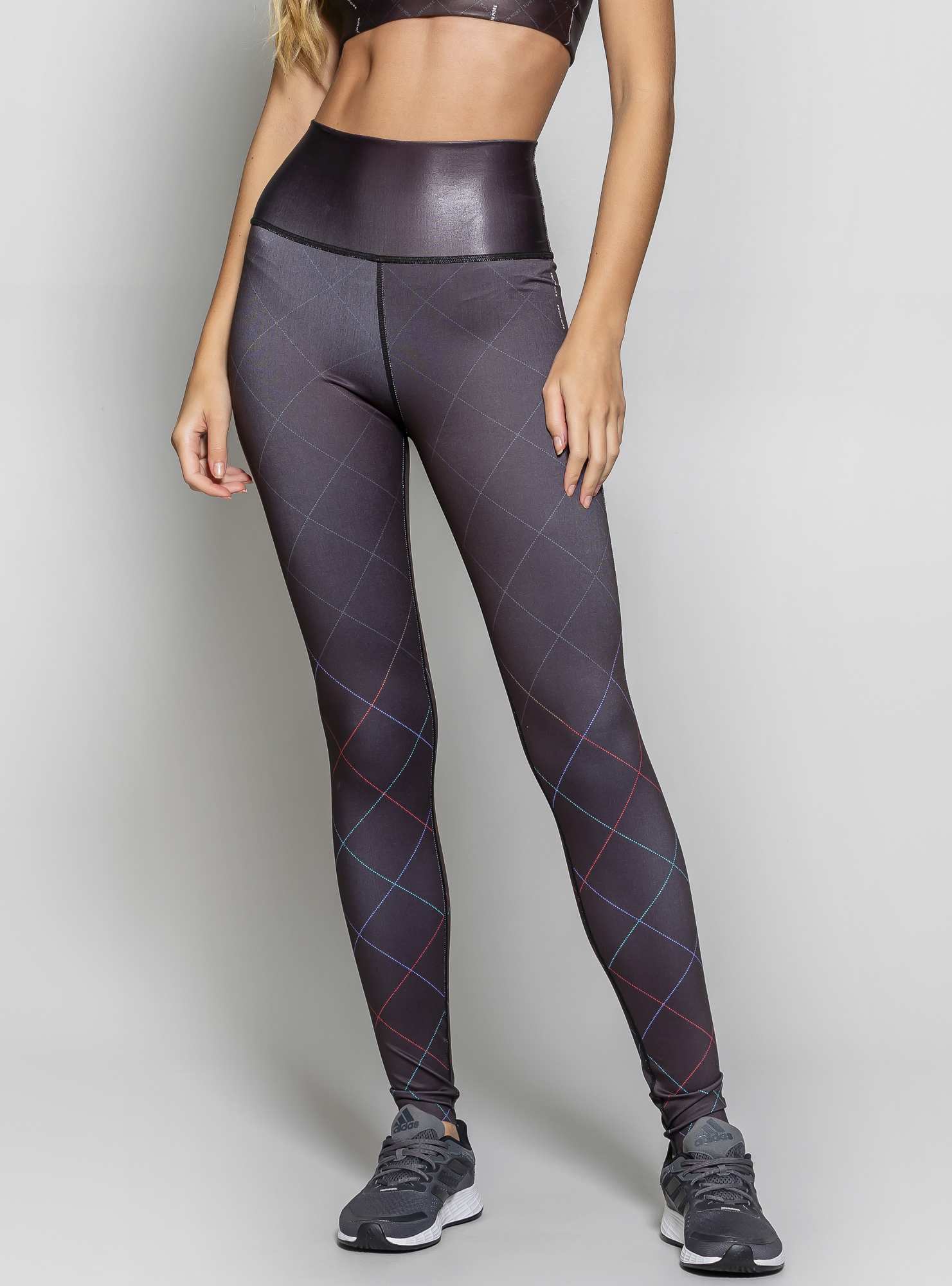 Legging Reversível Cintura Alta Print Suf 067