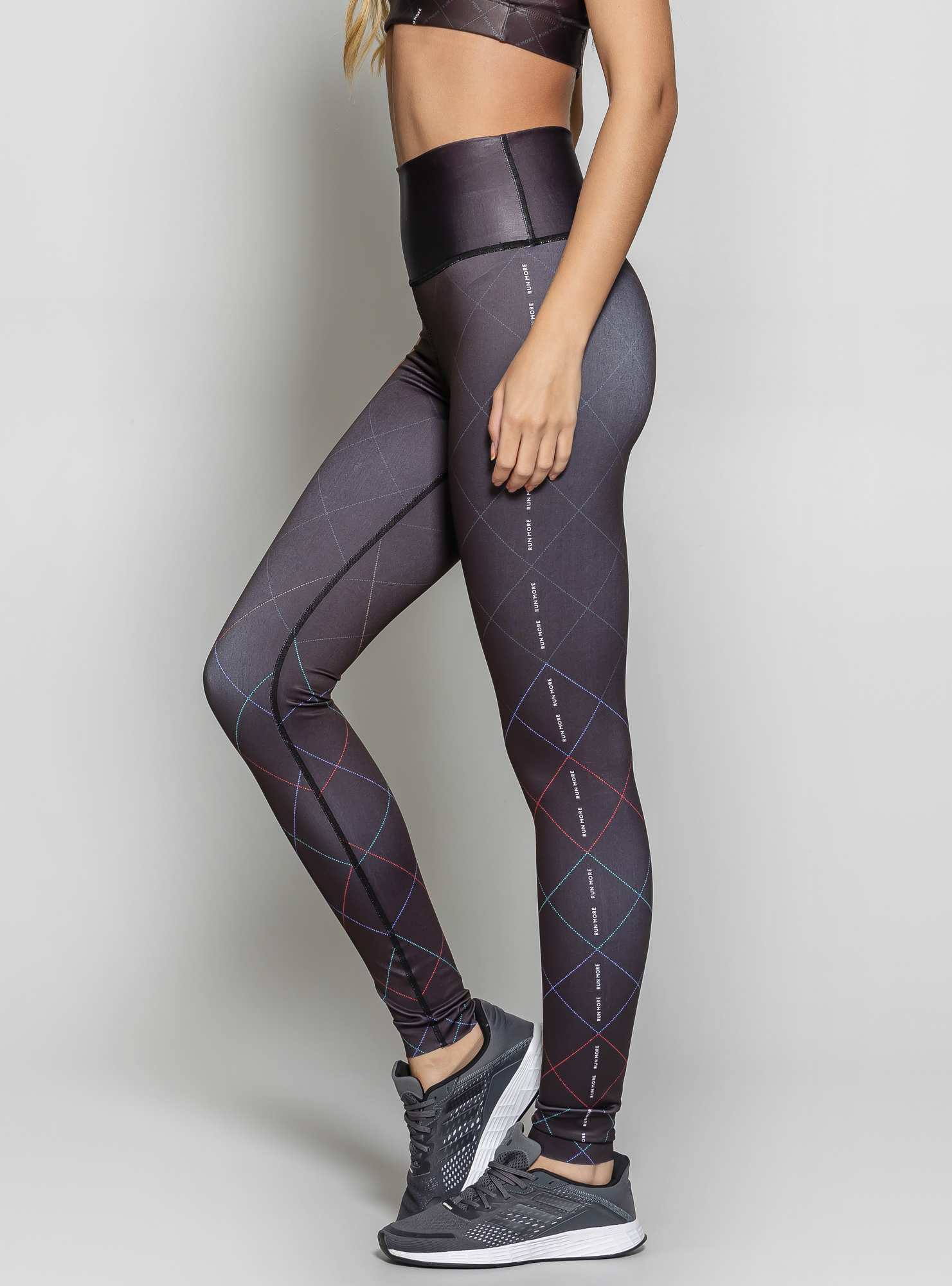 Legging Reversível Cintura Alta Print Suf 067