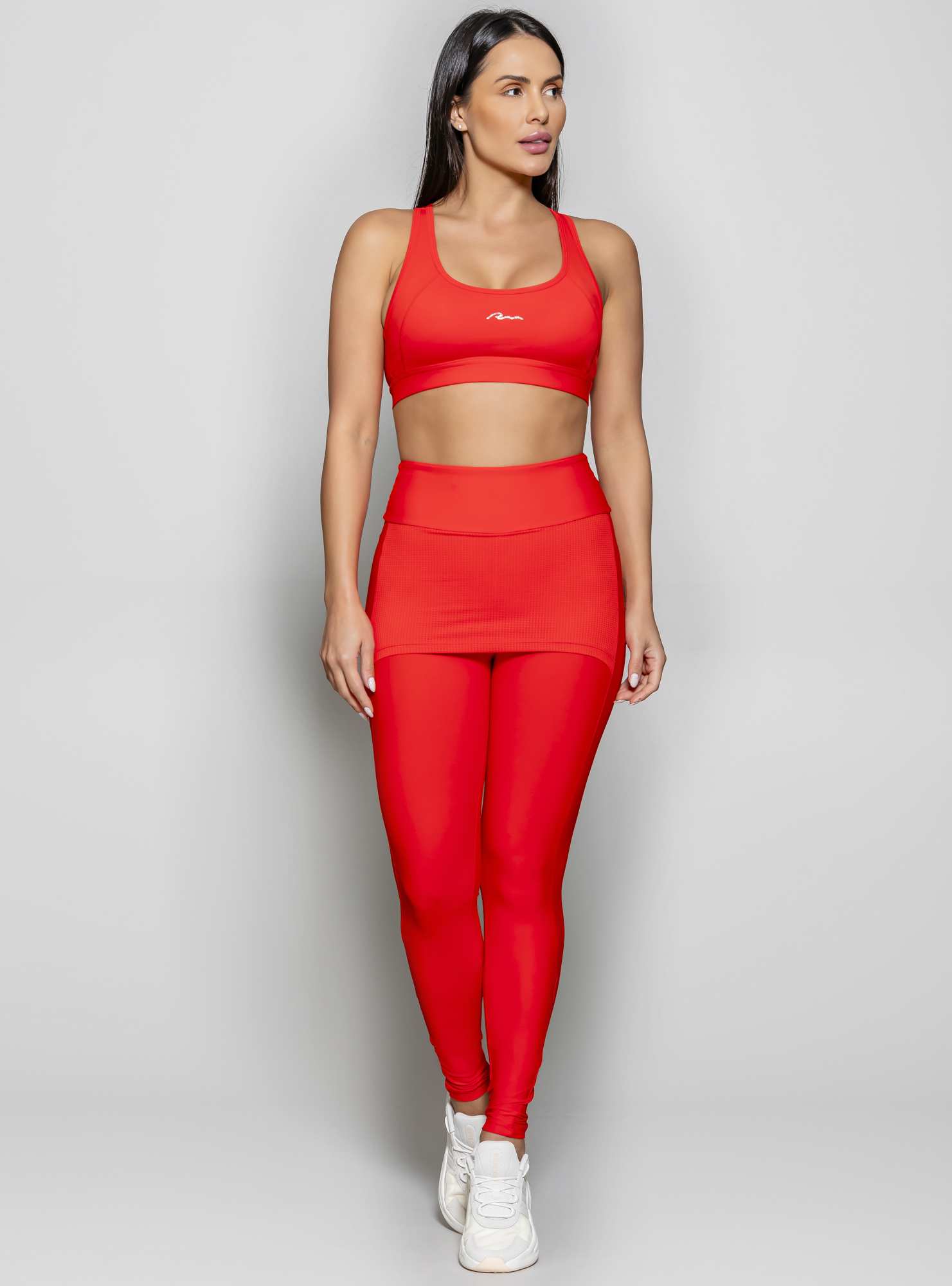 Legging-Saia Vermelho 03