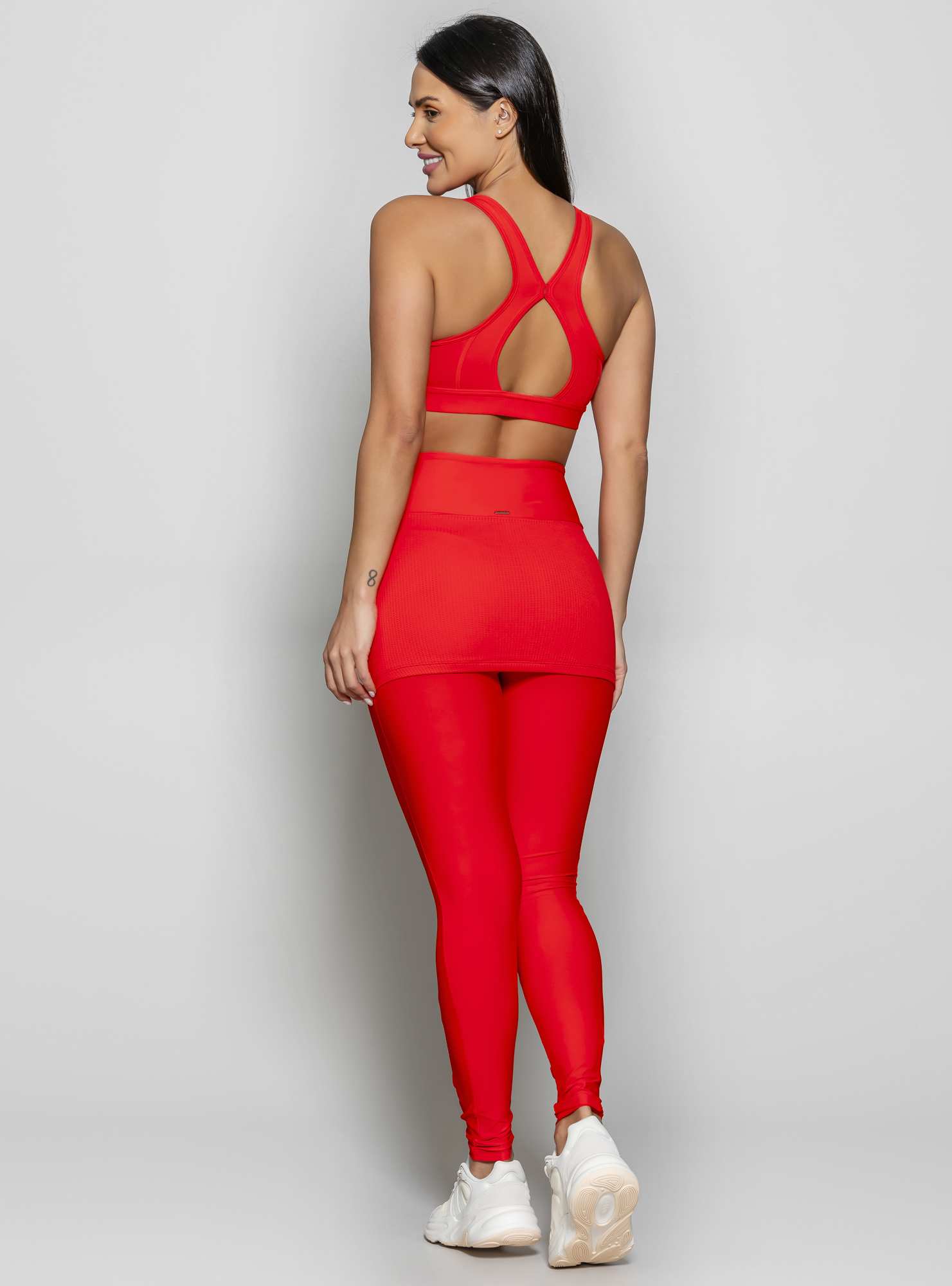 Legging-Saia Vermelho 03