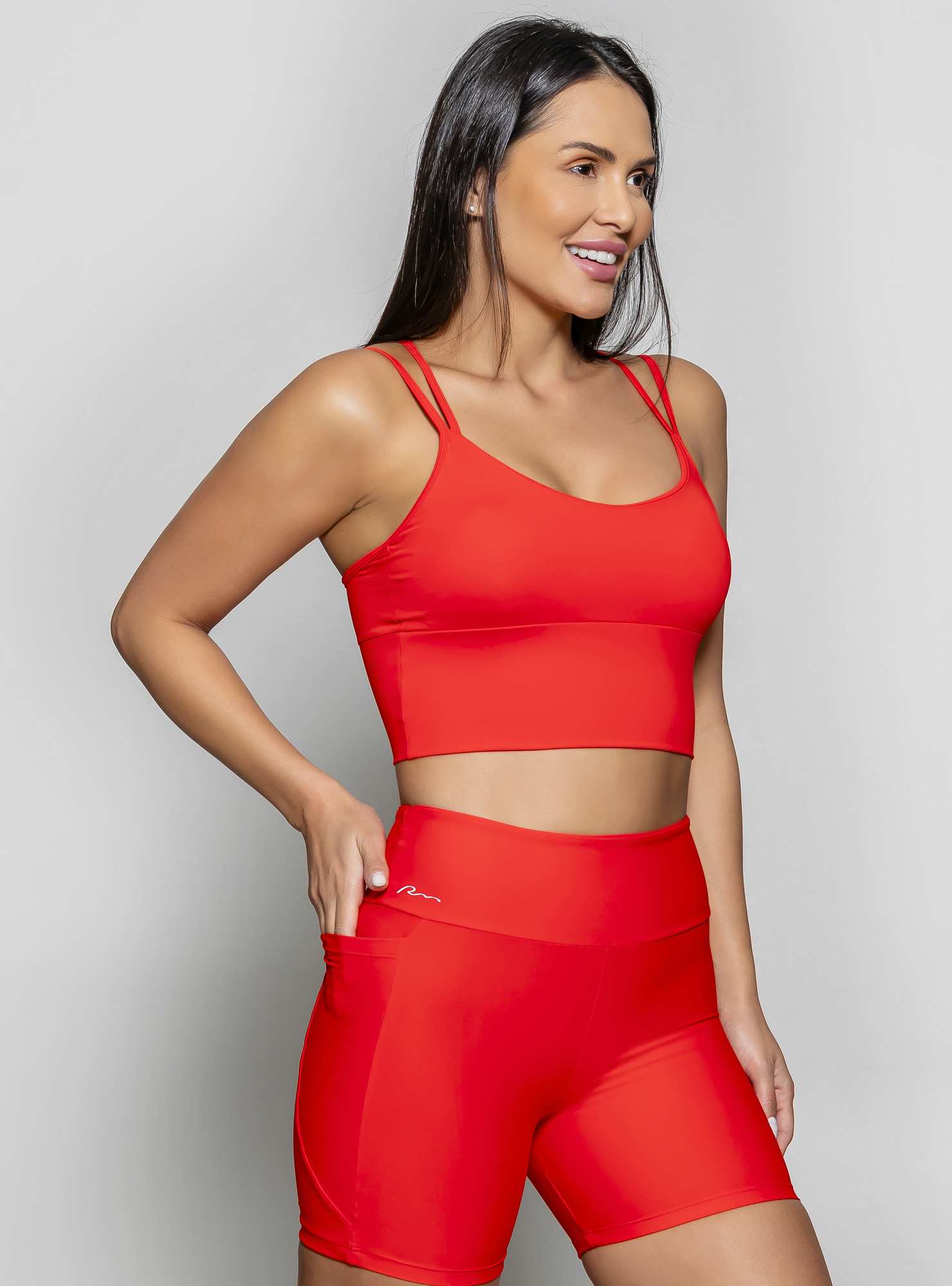 Top Alongado Essencial Vermelho 03