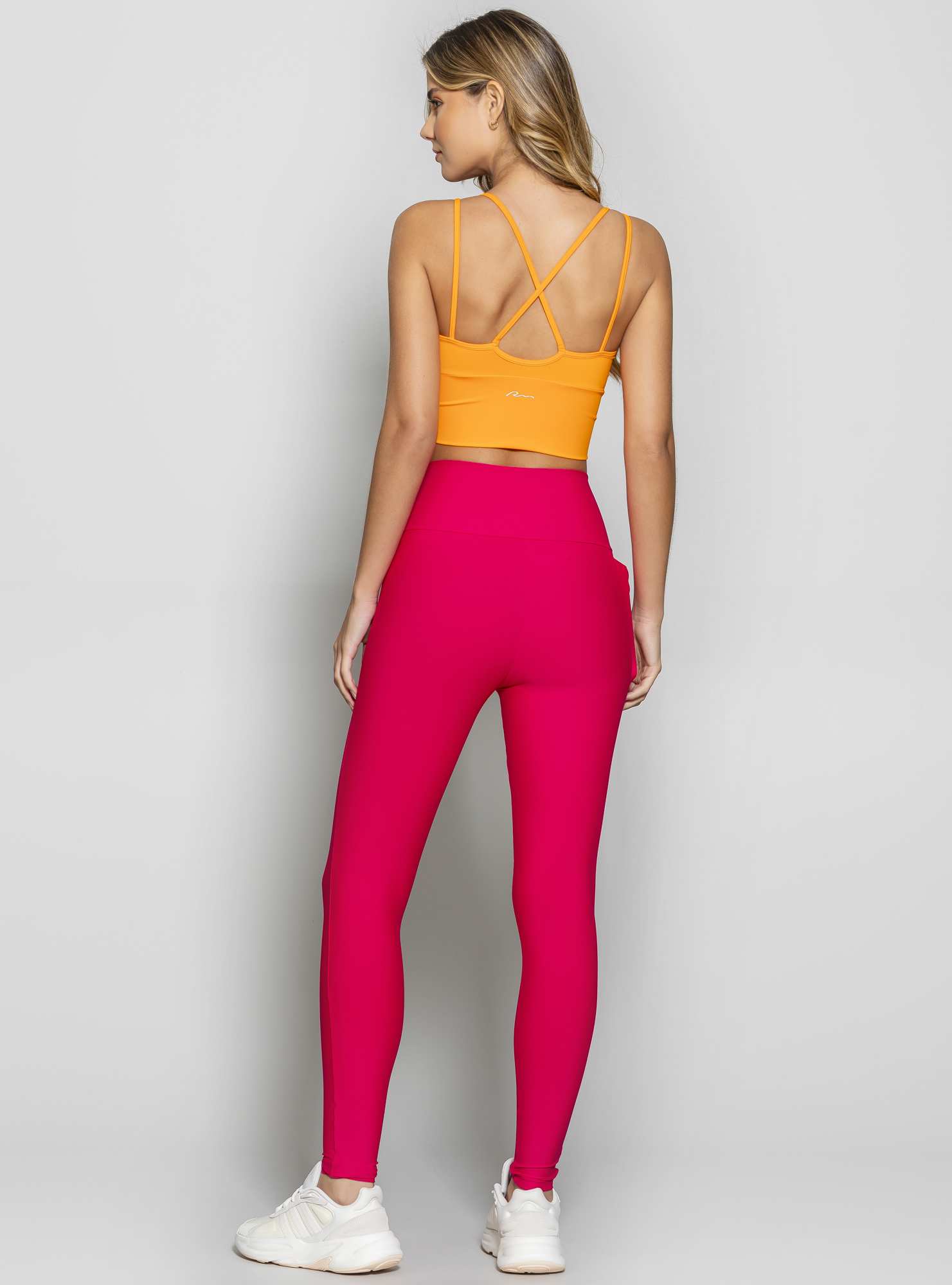 Legging Cintura Alta Essencial Rosa 09
