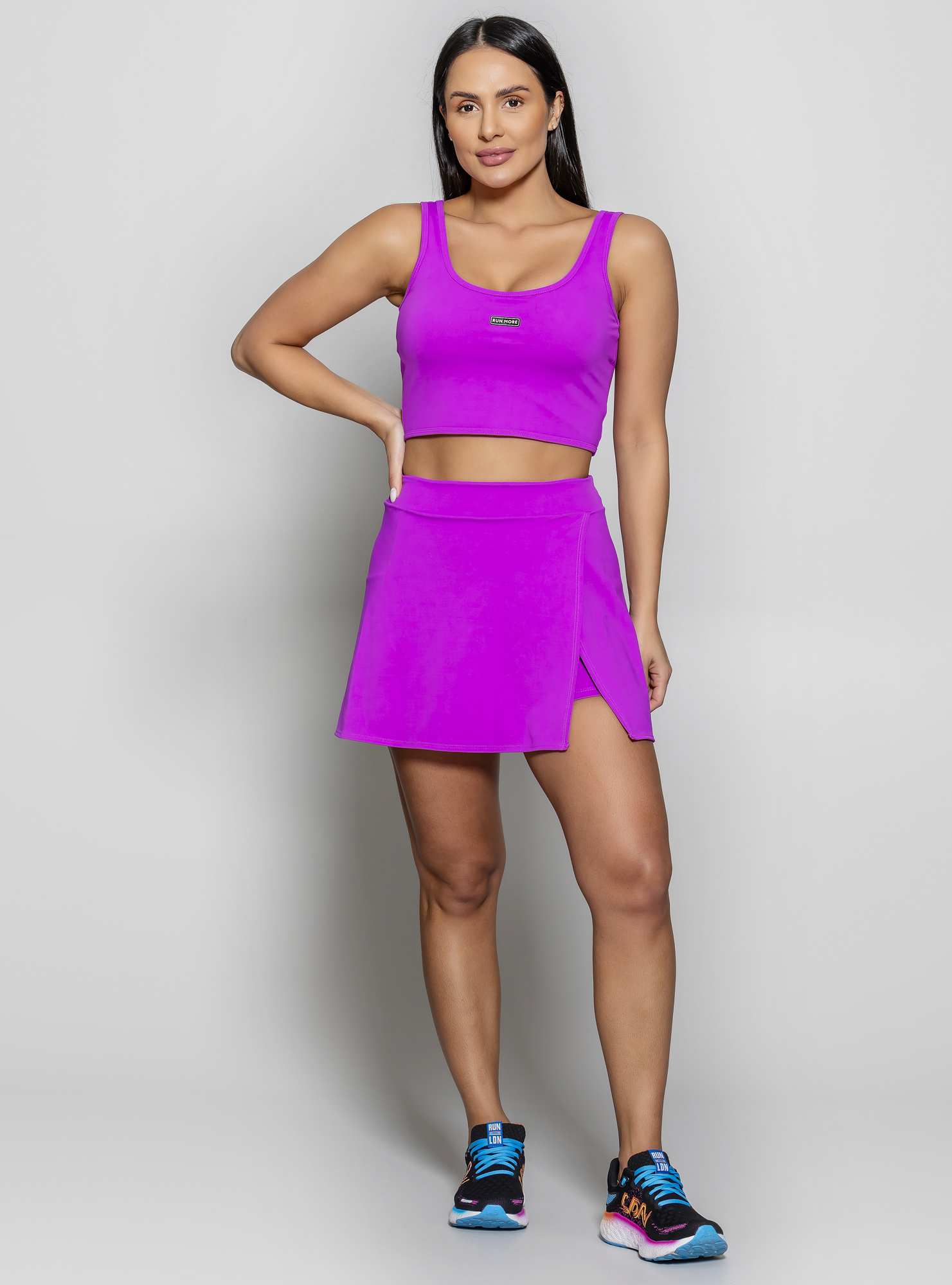 Saia-Short Essencial Roxo 13