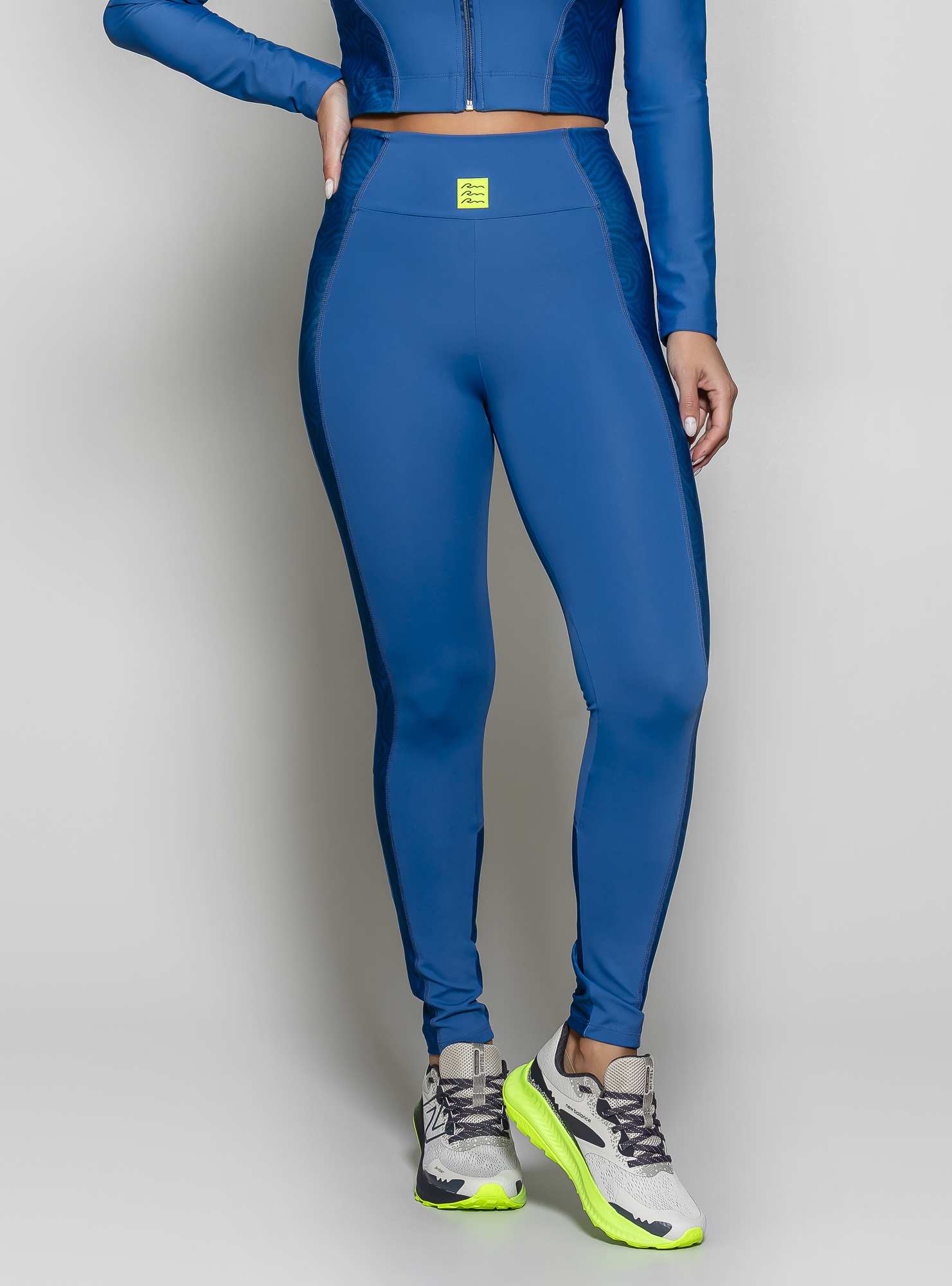 Legging com Bolso Unique Azul 07 / Su 011