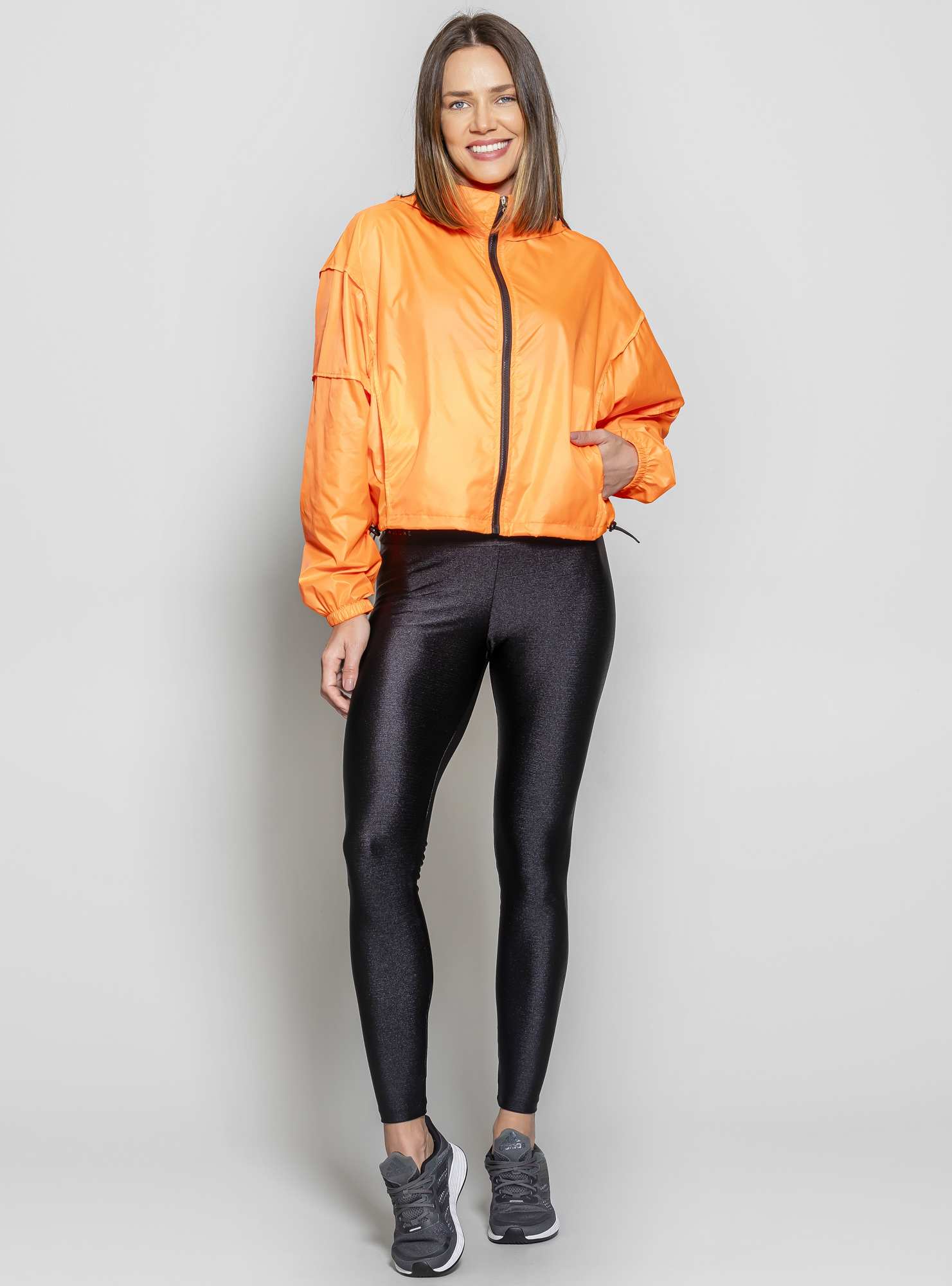 Jaqueta Corta Vento Utility Laranja 15