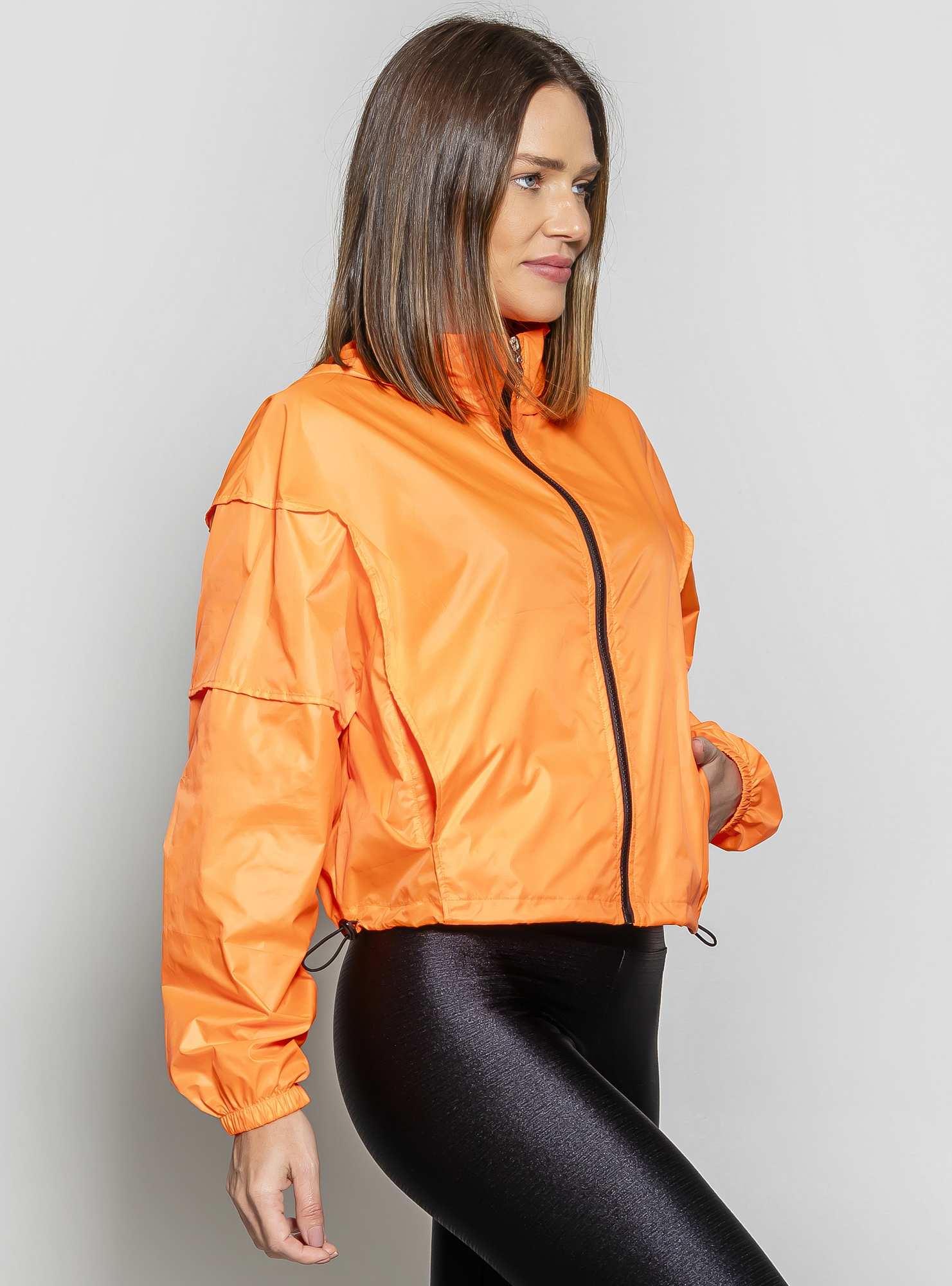 Jaqueta Corta Vento Utility Laranja 15