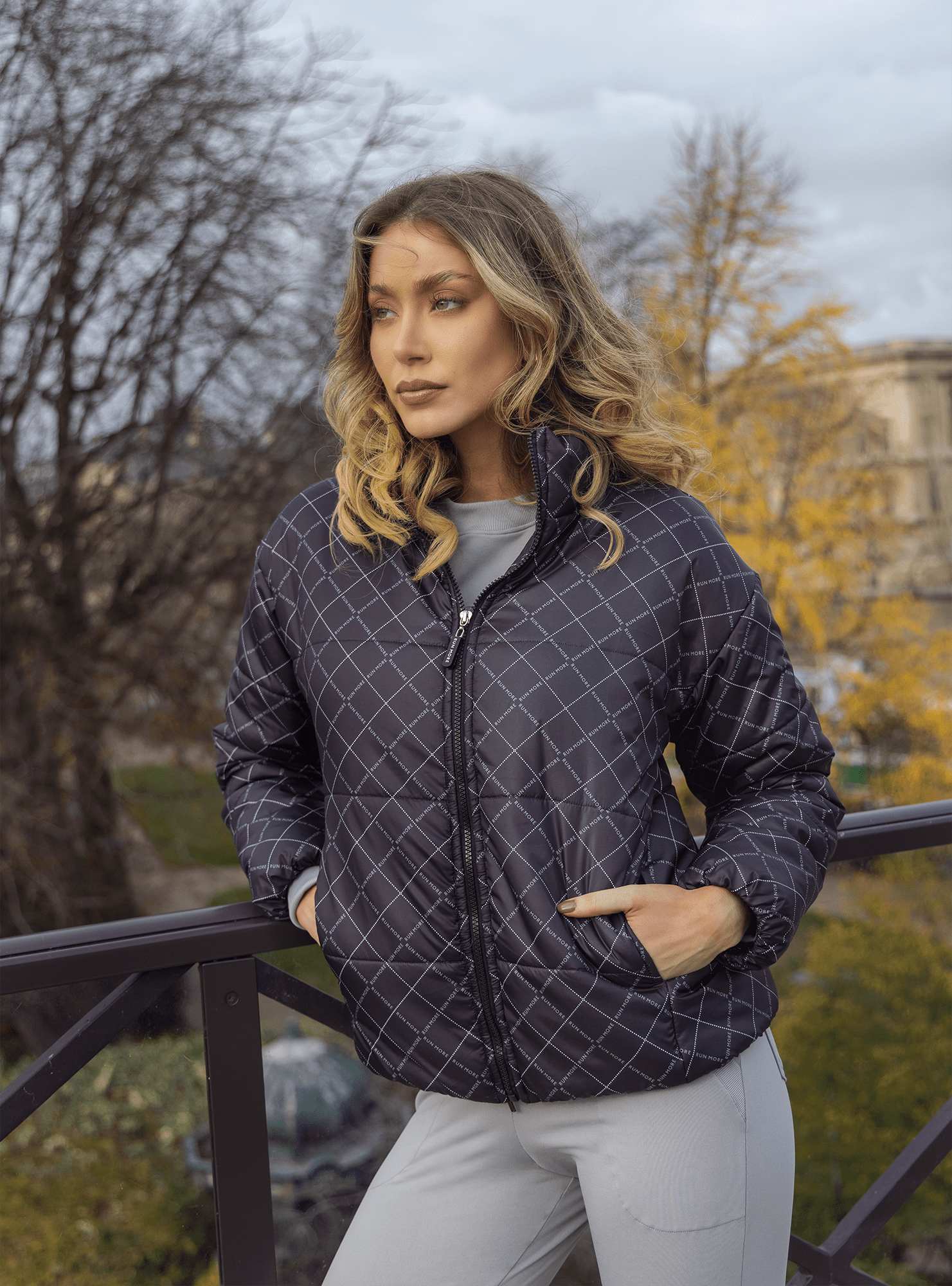 Jaqueta Puffer Crisscross Su 067