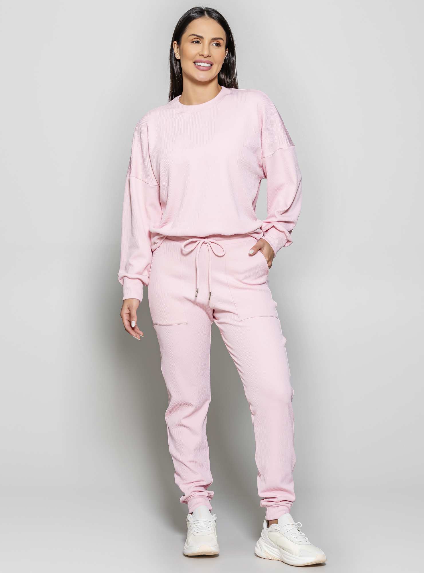 Blusão clean Cozy Rosa 10