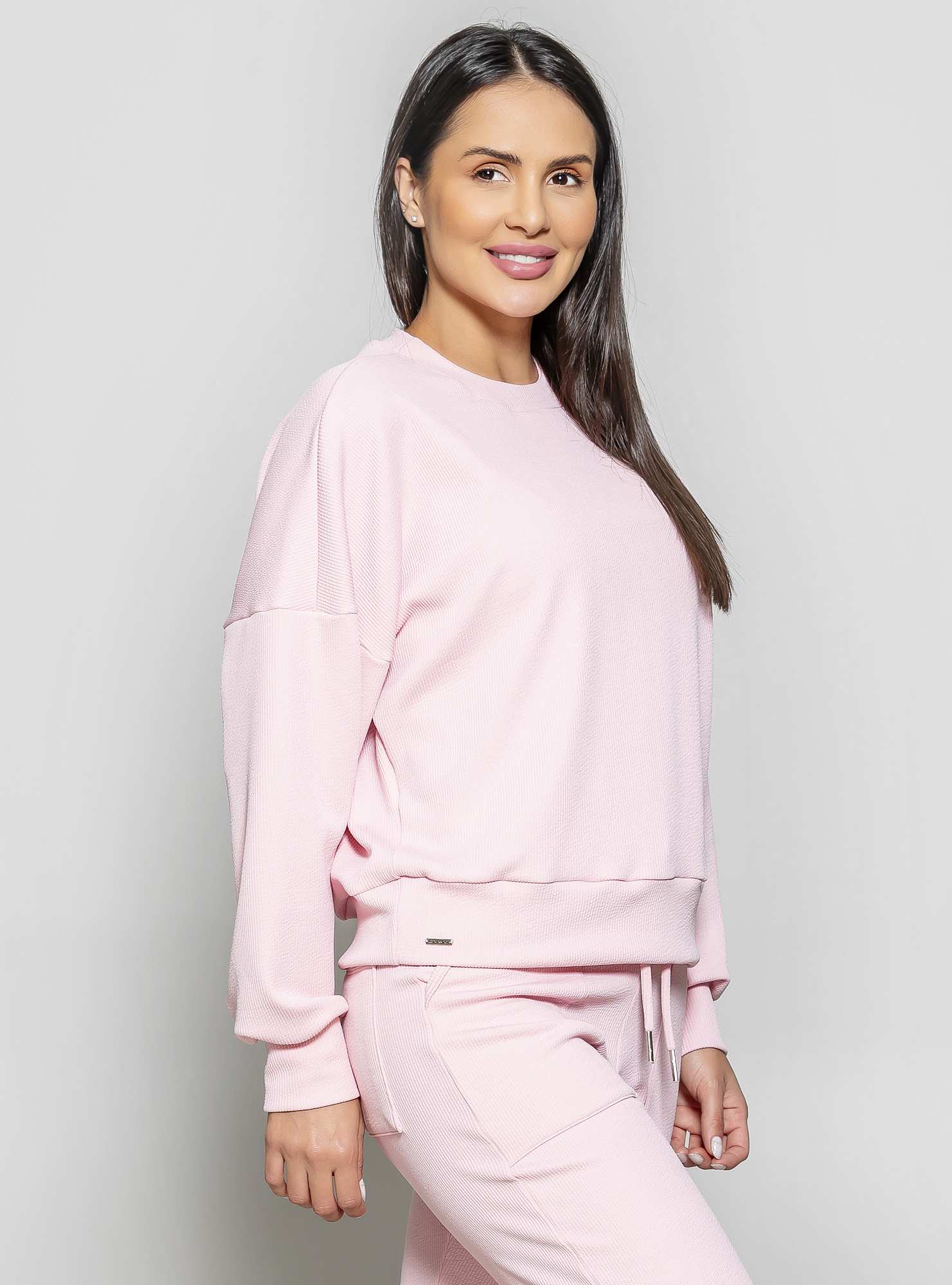 Blusão clean Cozy Rosa 10