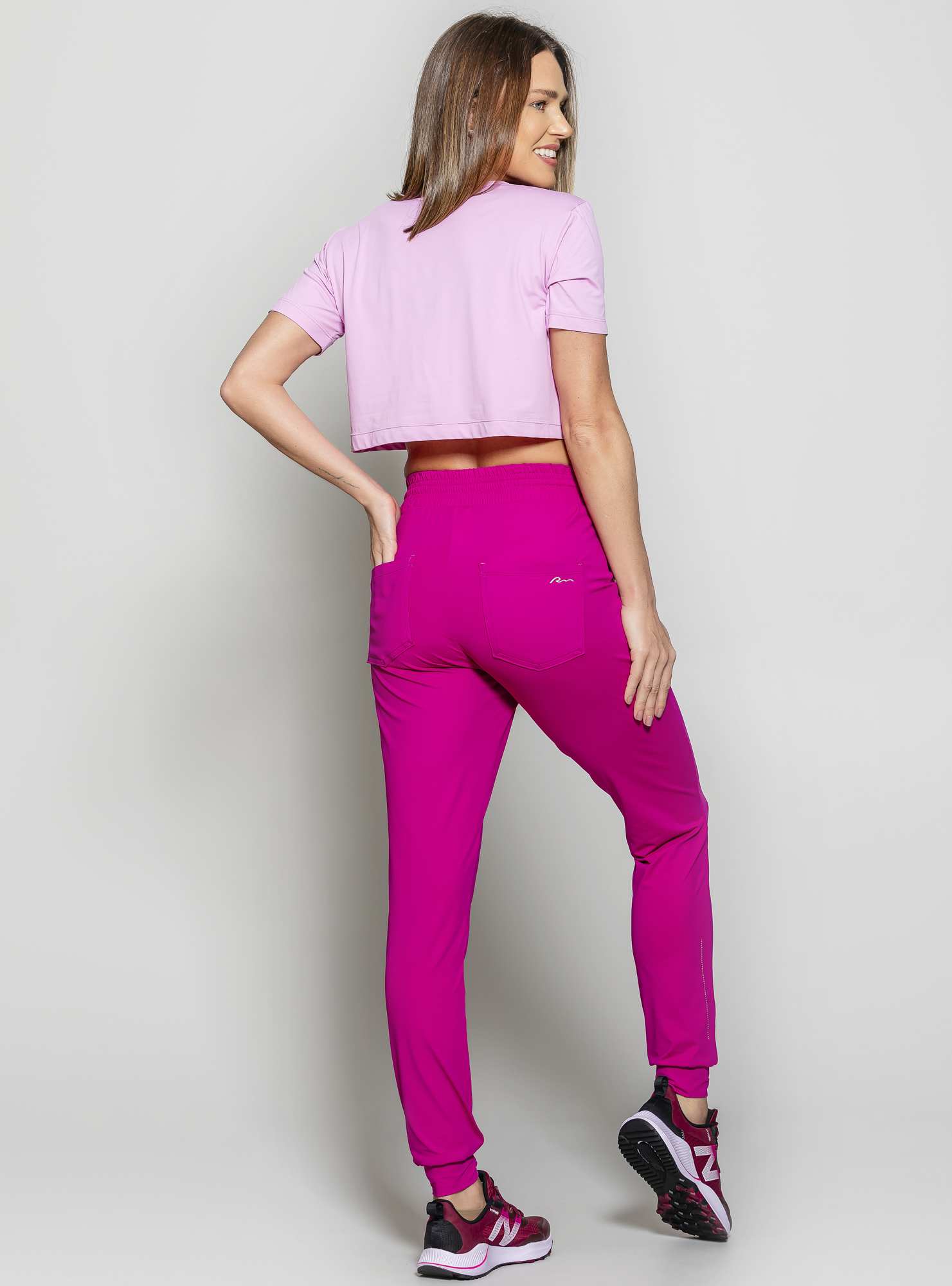 Calça Jogger Leveza Rosa 89