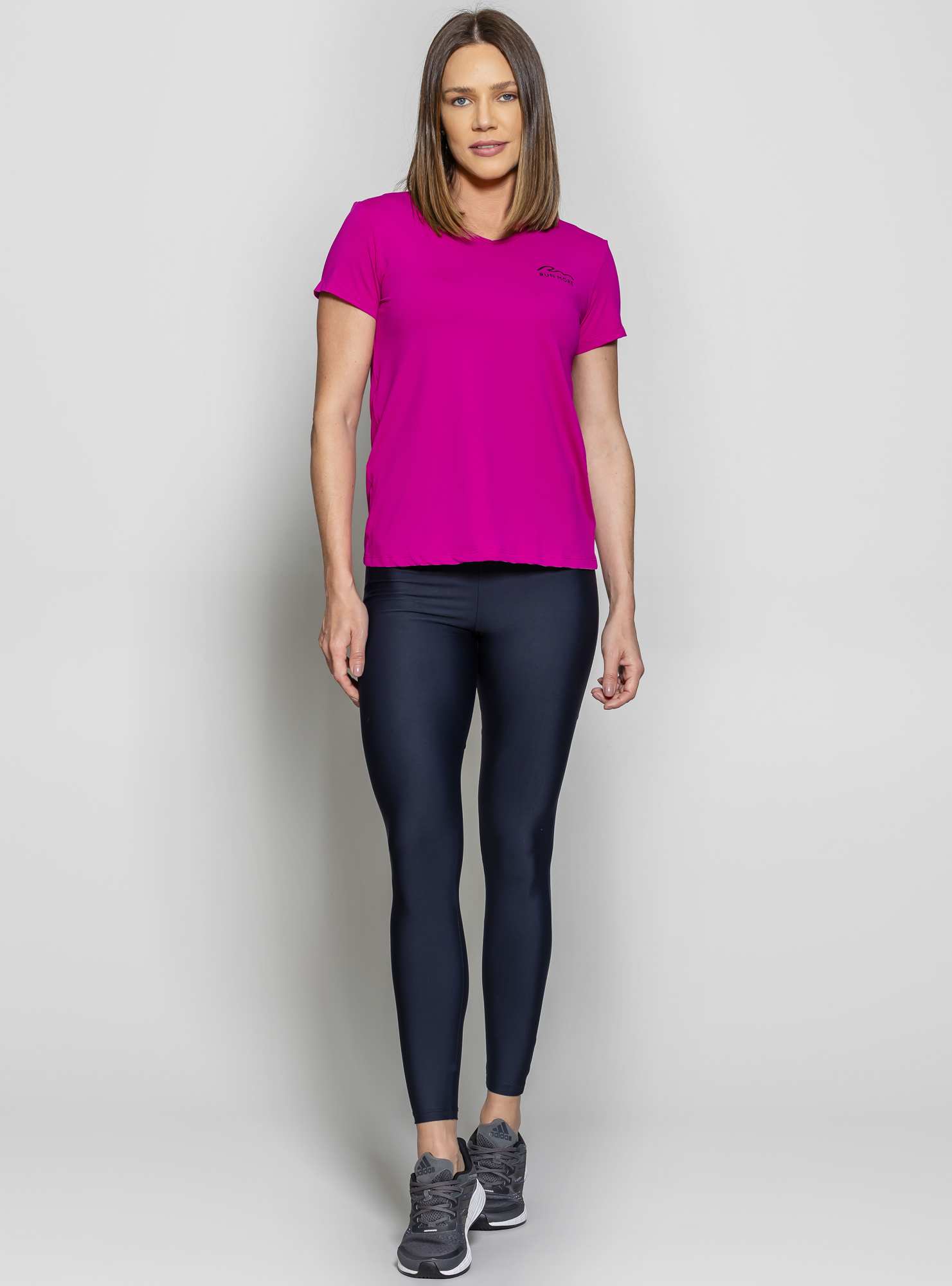 T-Shirt Essencial Rosa 89 / Preto