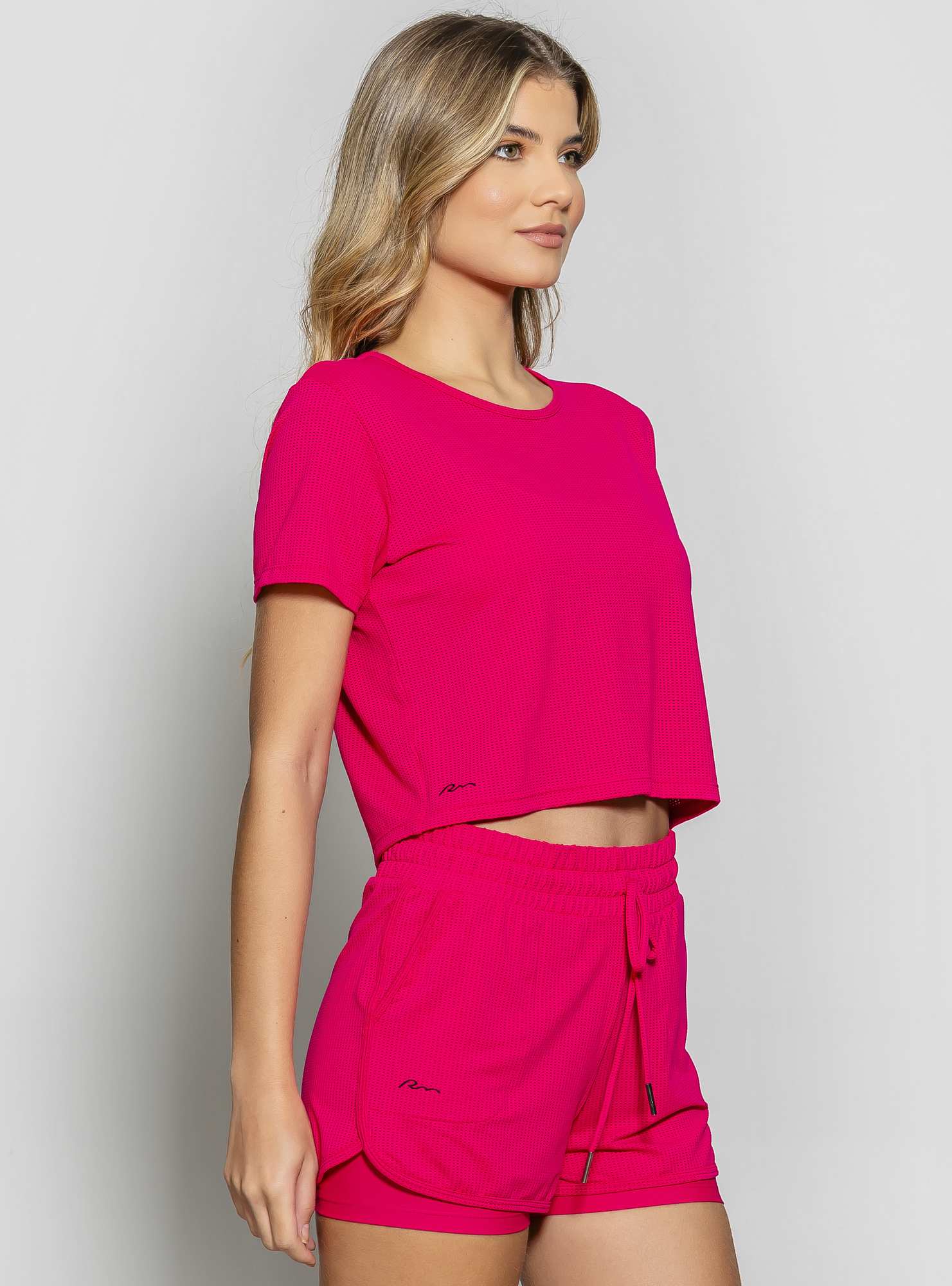 Blusa Boxy Essencial Rosa 09