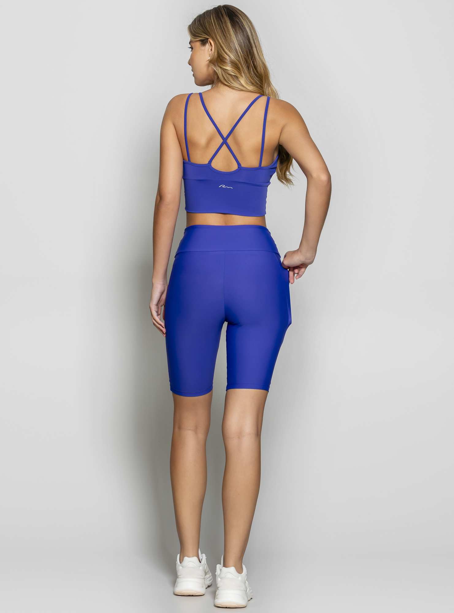 Ciclista Com Bolso Essencial Azul 28