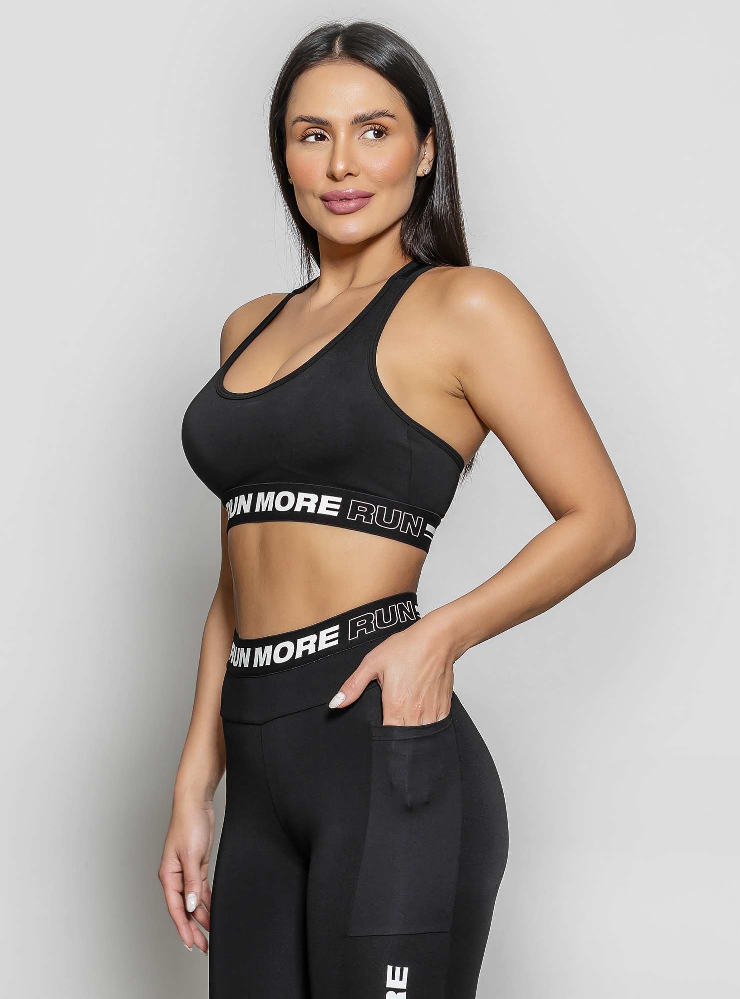 Top Sporty Set Preto 02