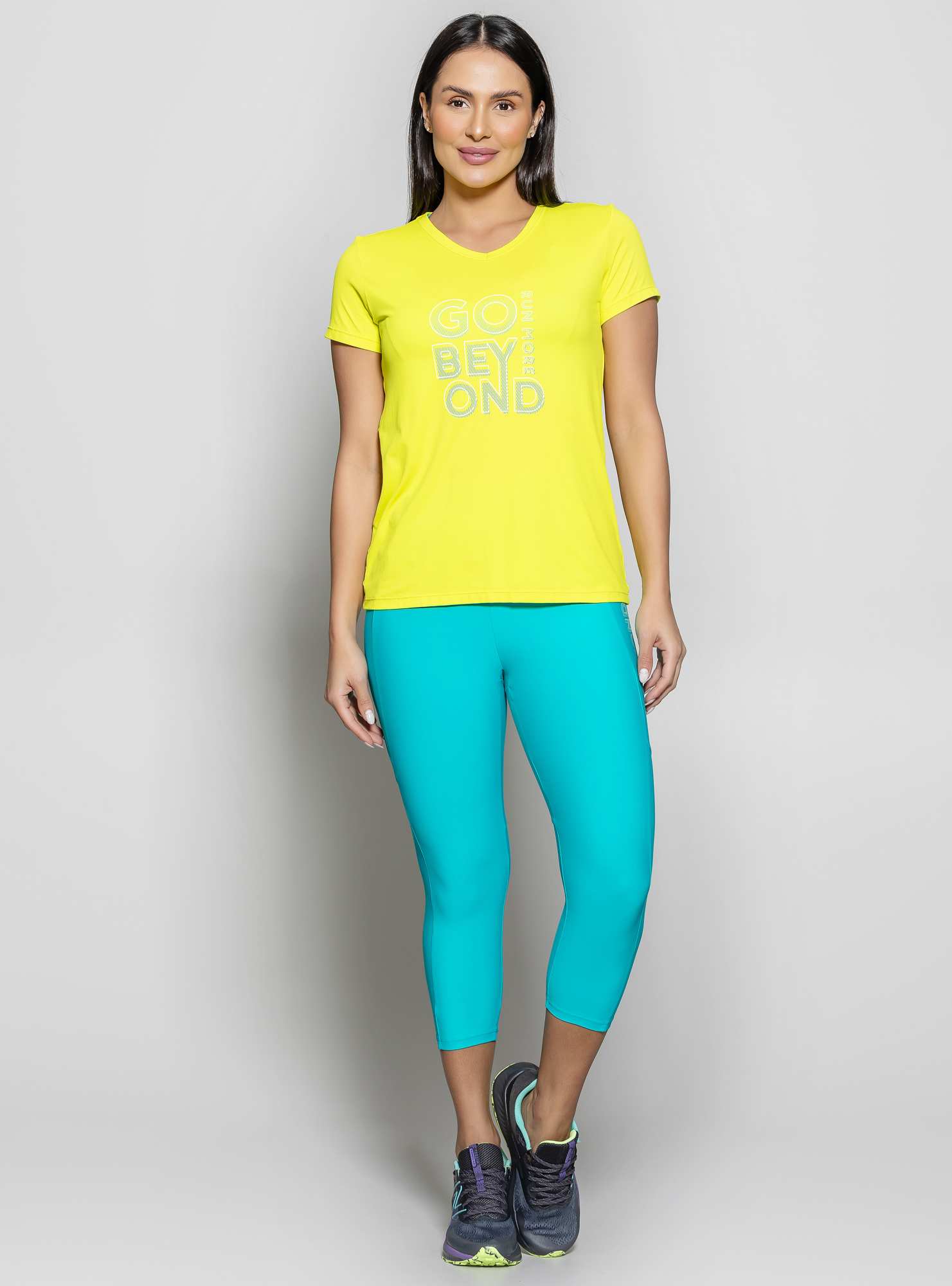 T-Shirt Go Beyond Amarelo 04