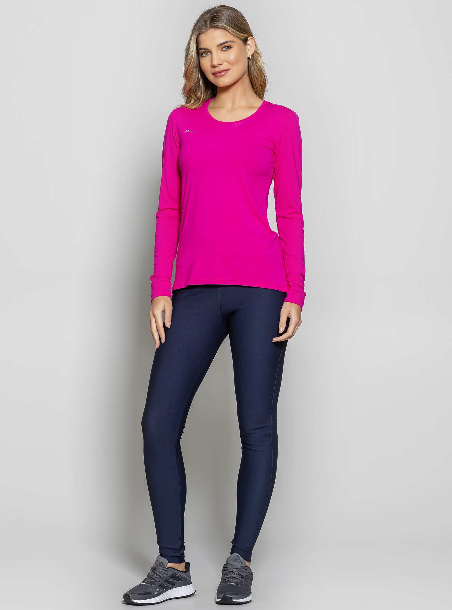 Blusa Alongada Athleisure Rosa 07