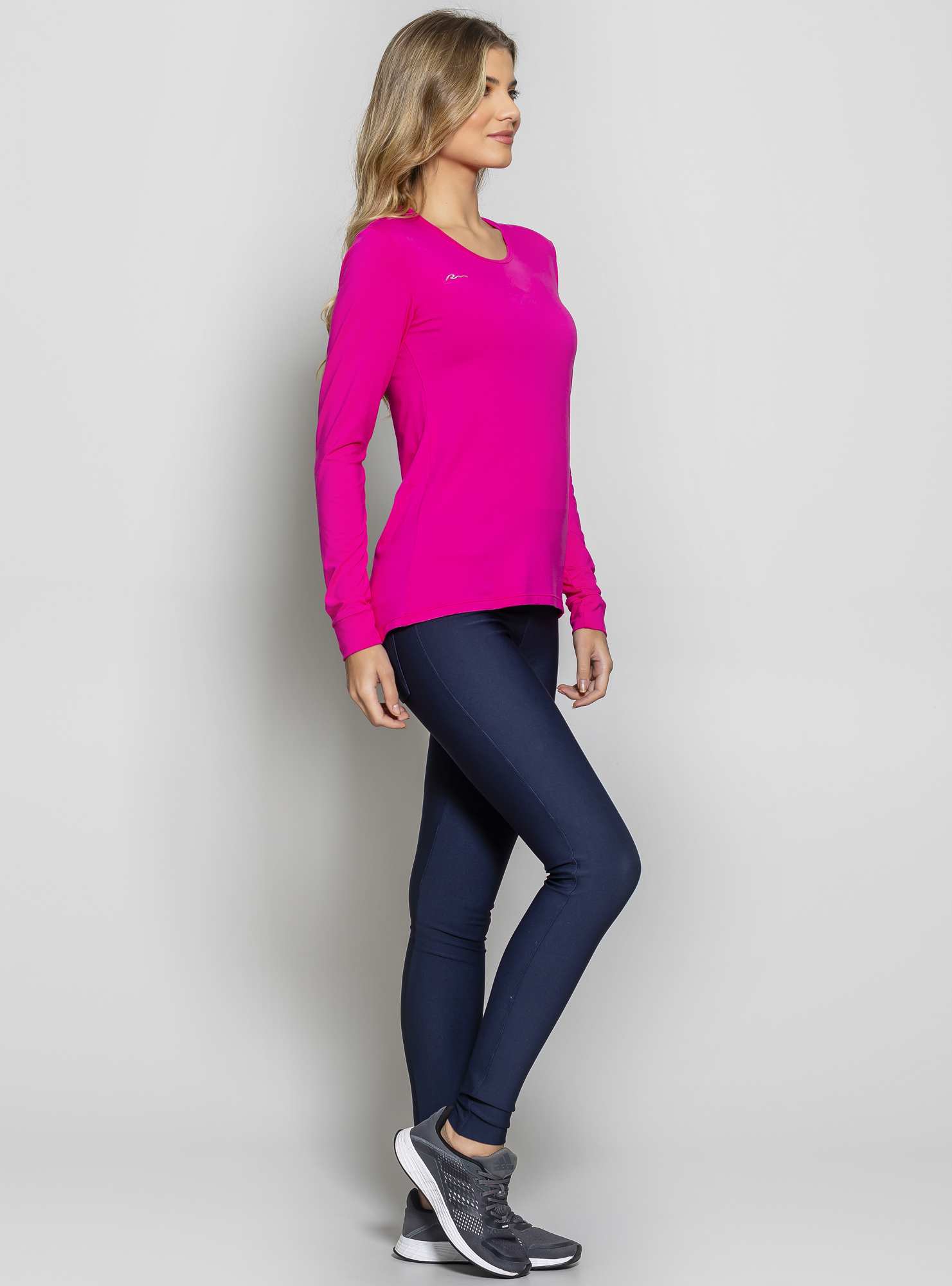 Blusa Alongada Athleisure Rosa 07