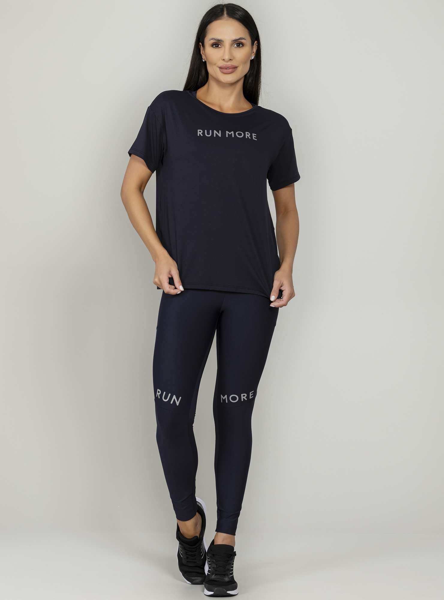 Blusa Run More Power Pace Preto