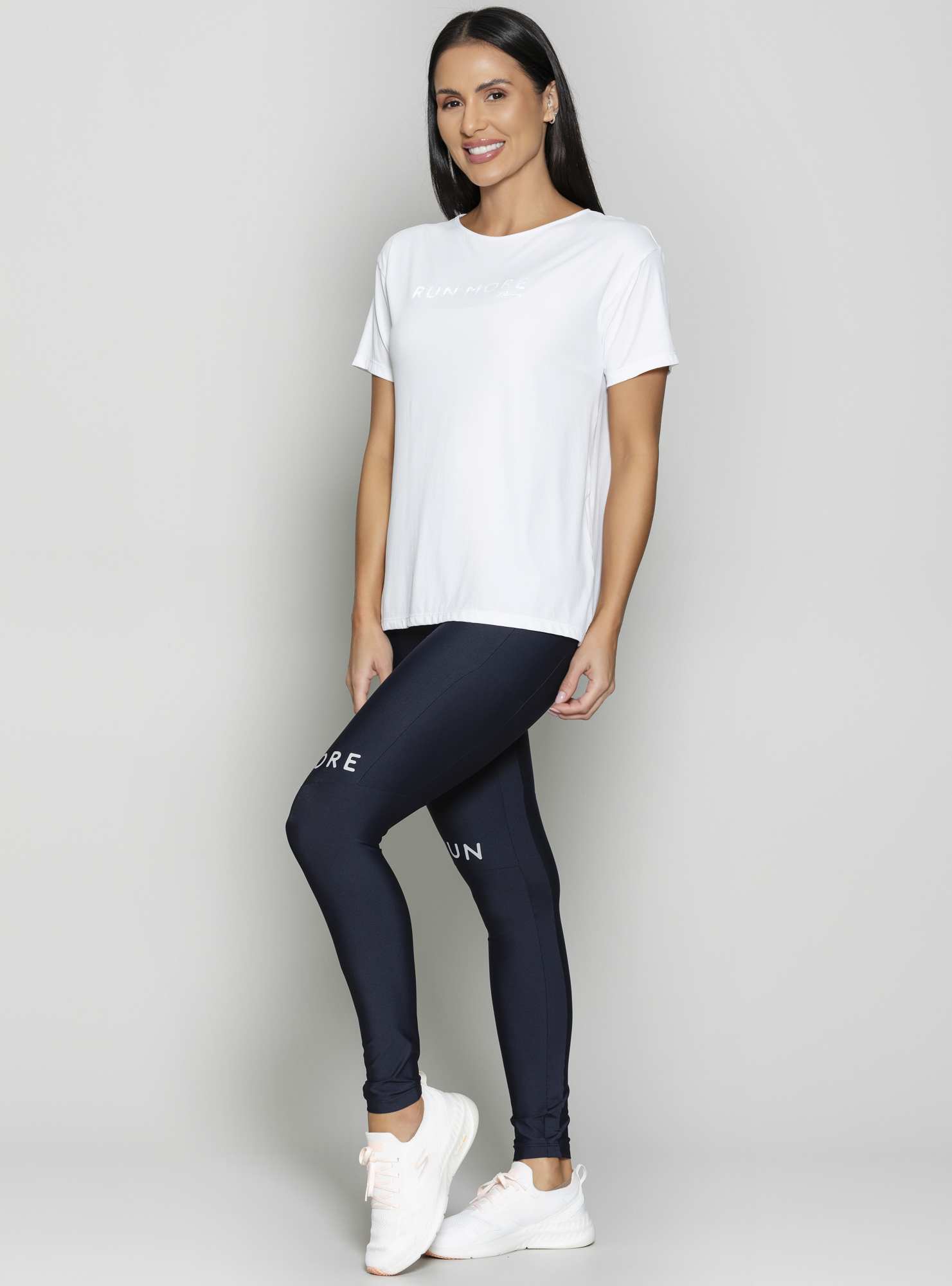 Blusa Run More Power Pace Branco
