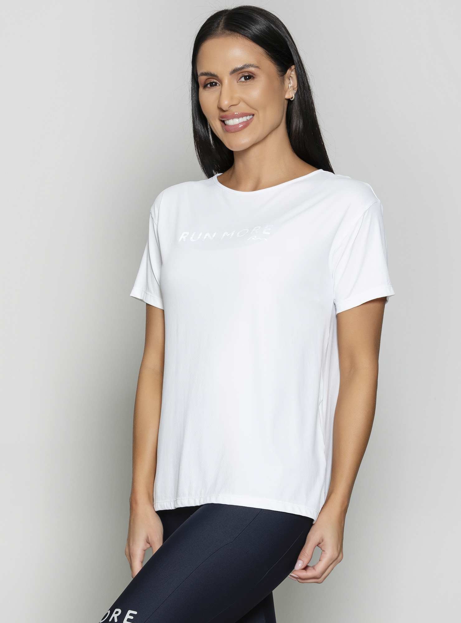 Blusa Run More Power Pace Branco