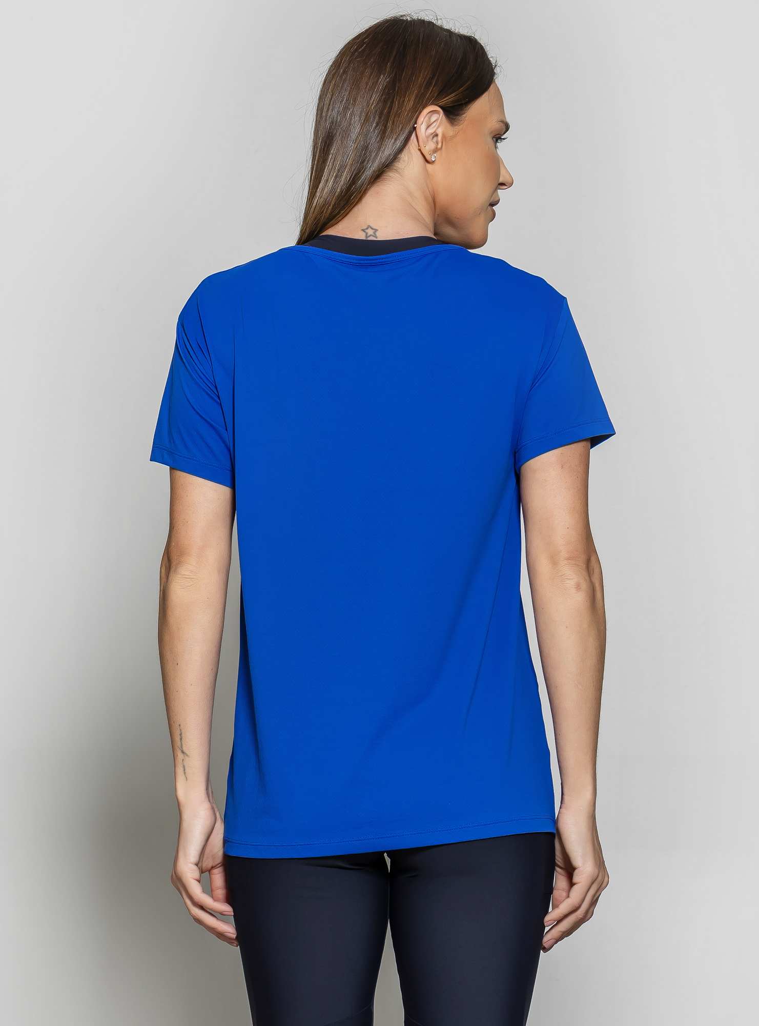 Blusa Run More Power Pace Azul 01