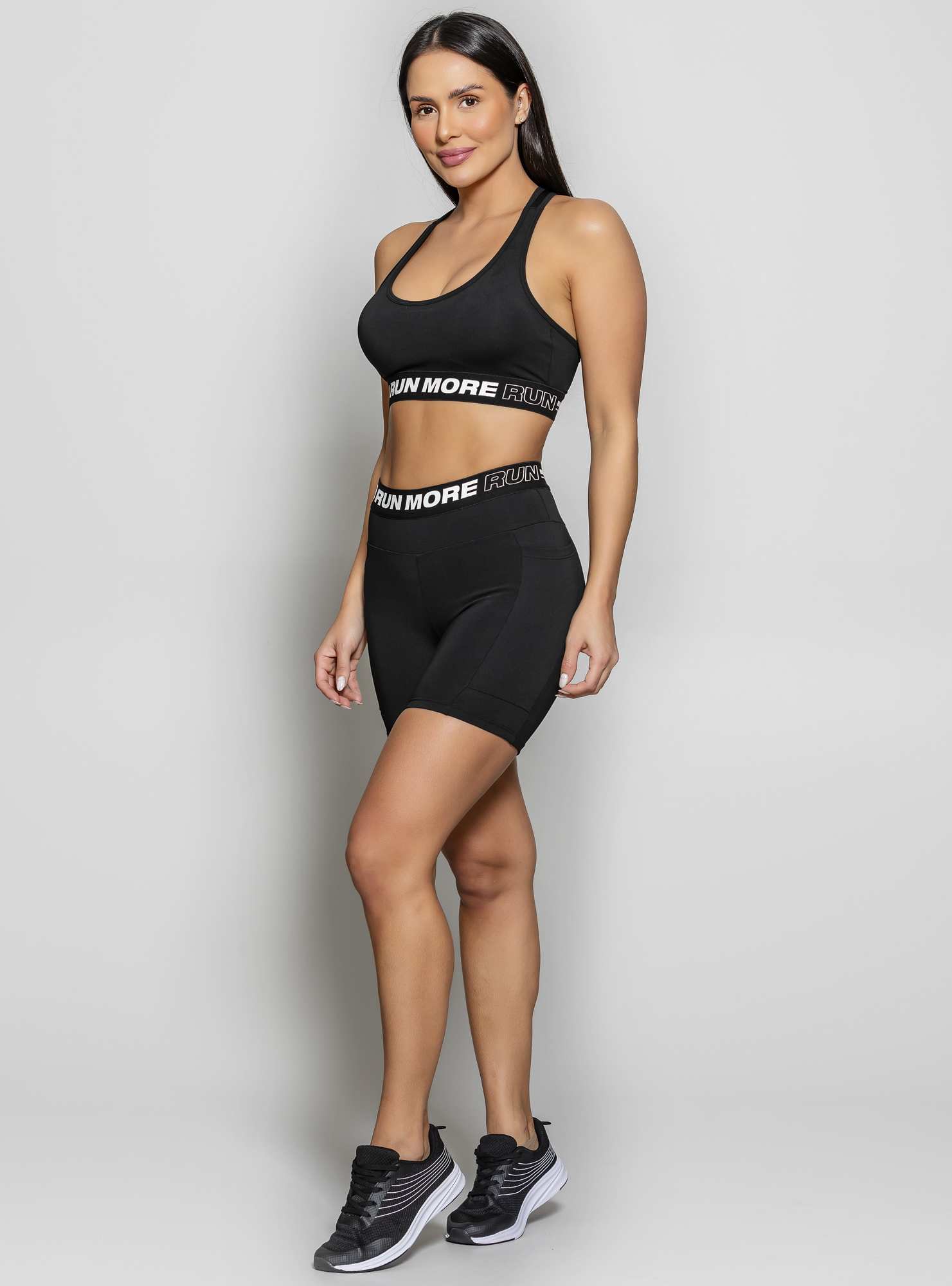 Bermuda Sporty Set Preto 02