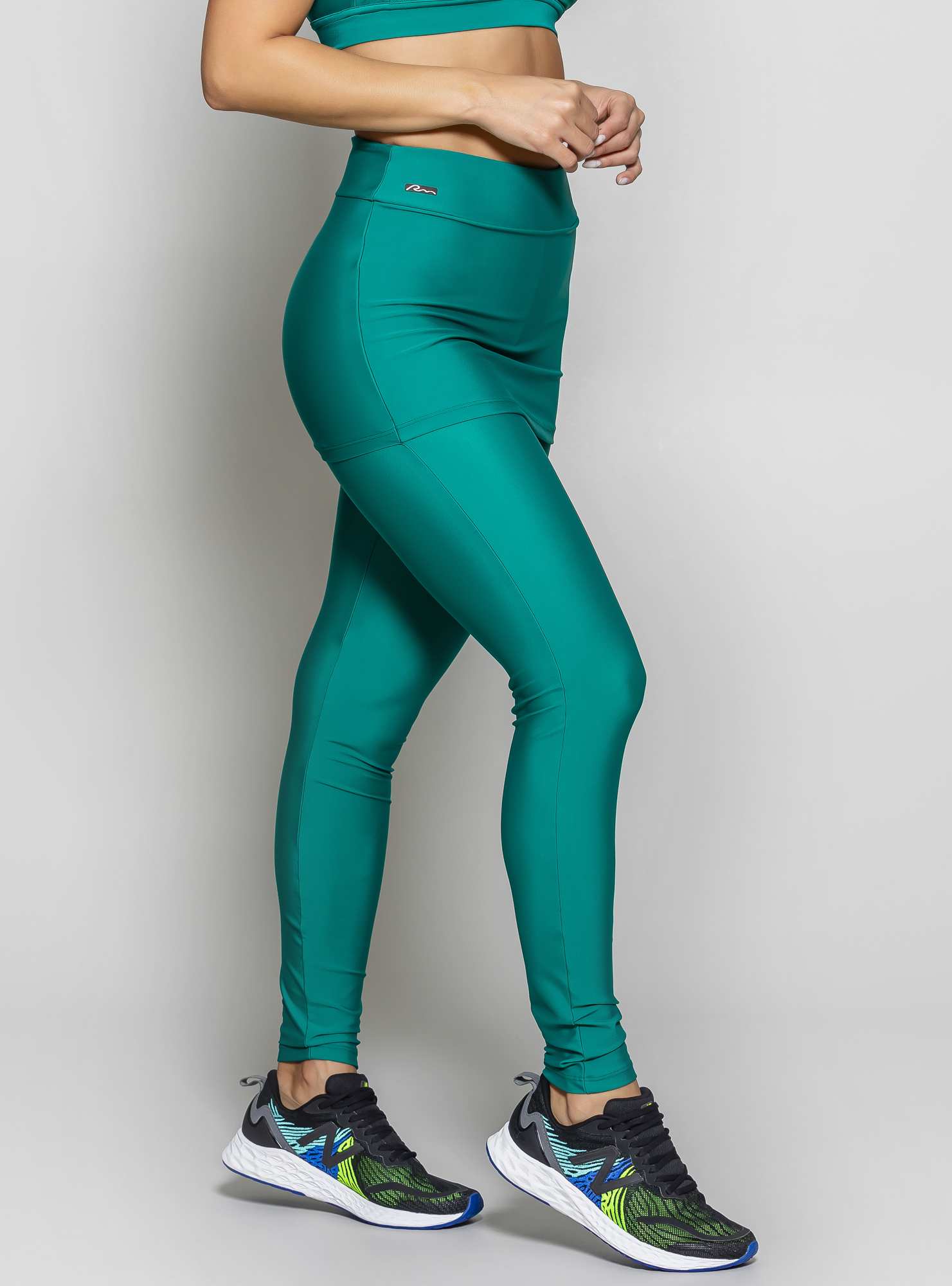 Legging-Saia Shape Verde 19