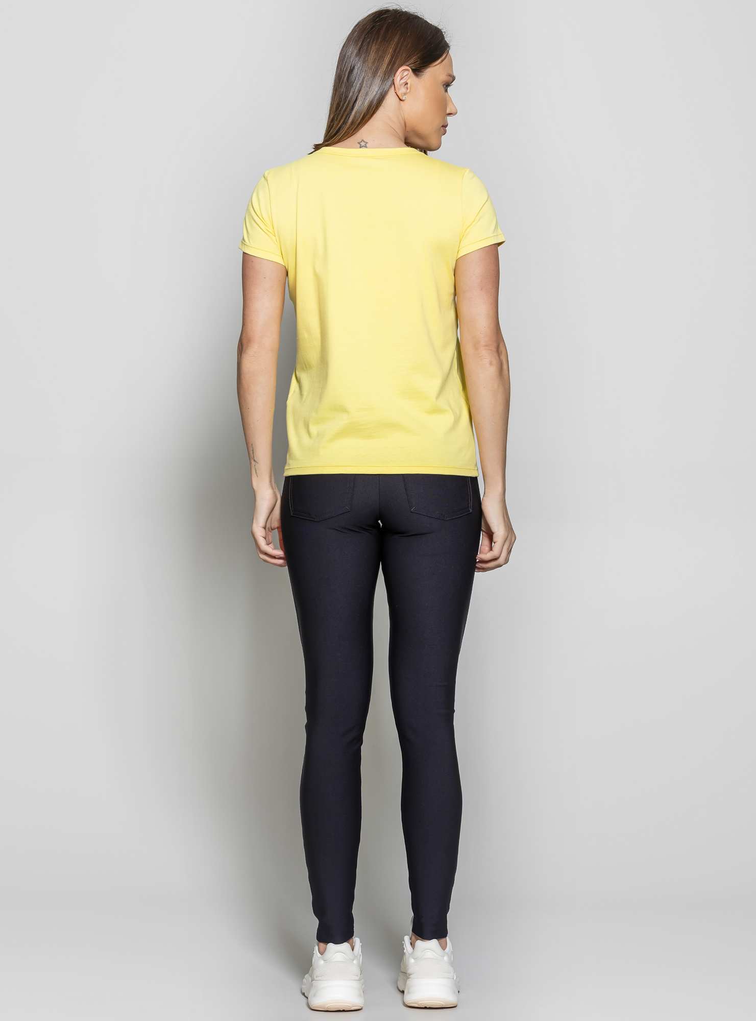 T-Shirt Relax Amarelo 05
