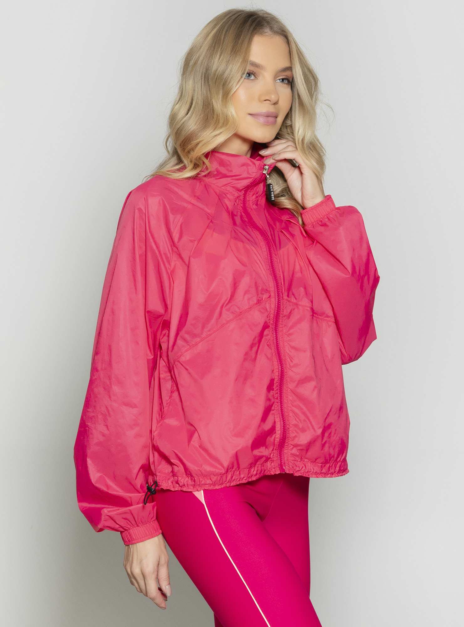 Jaqueta Corta-Vento Utility Rosa 01