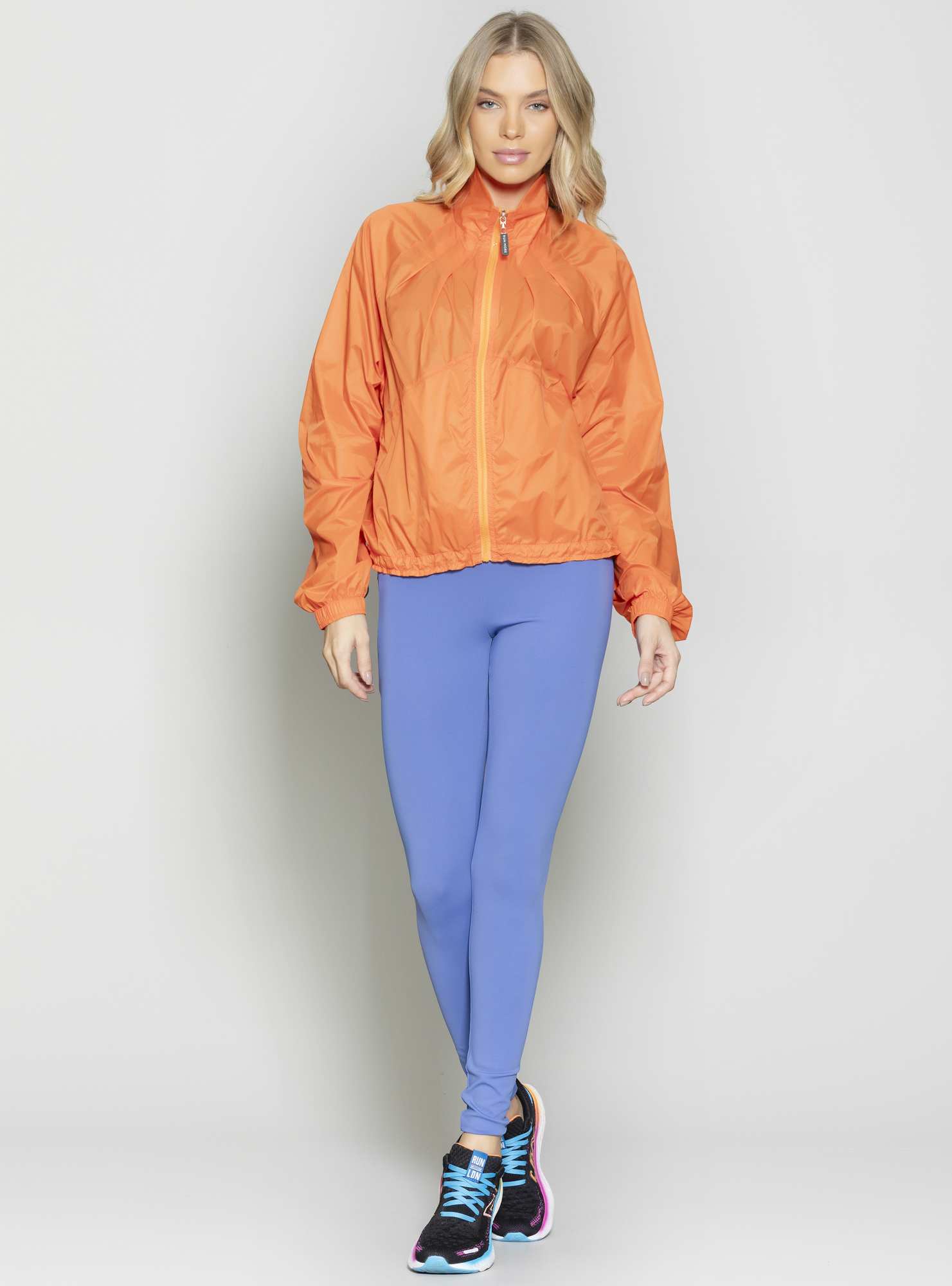 Jaqueta Corta-Vento Utility Laranja 04