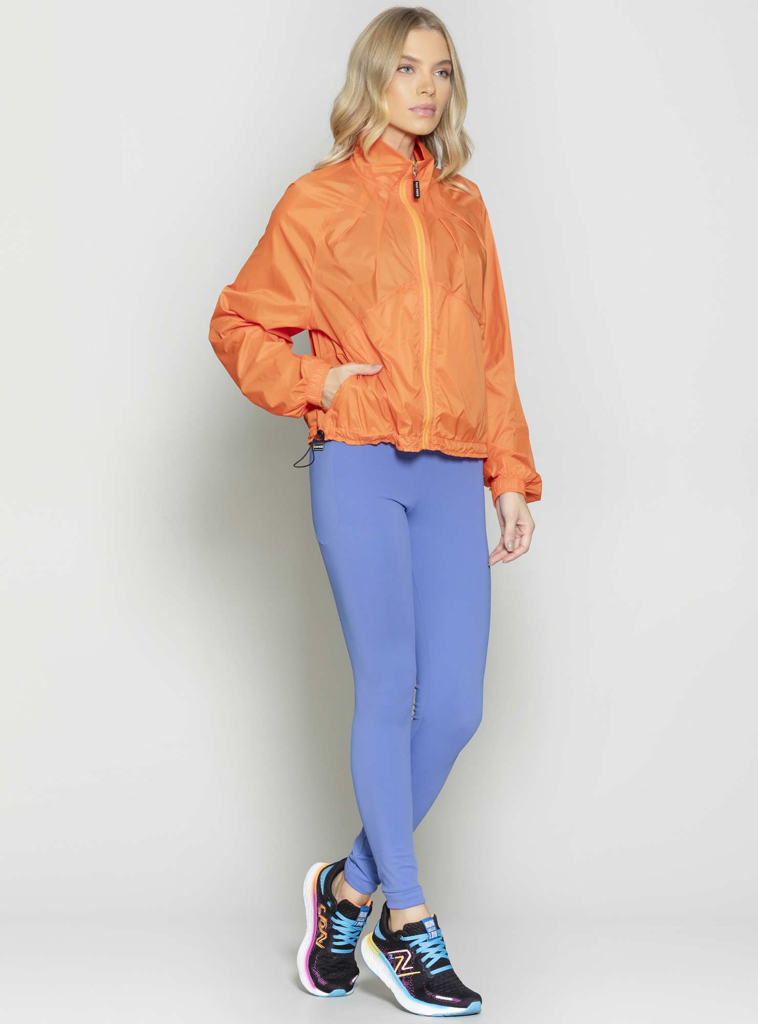 Jaqueta Corta-Vento Utility Laranja 04
