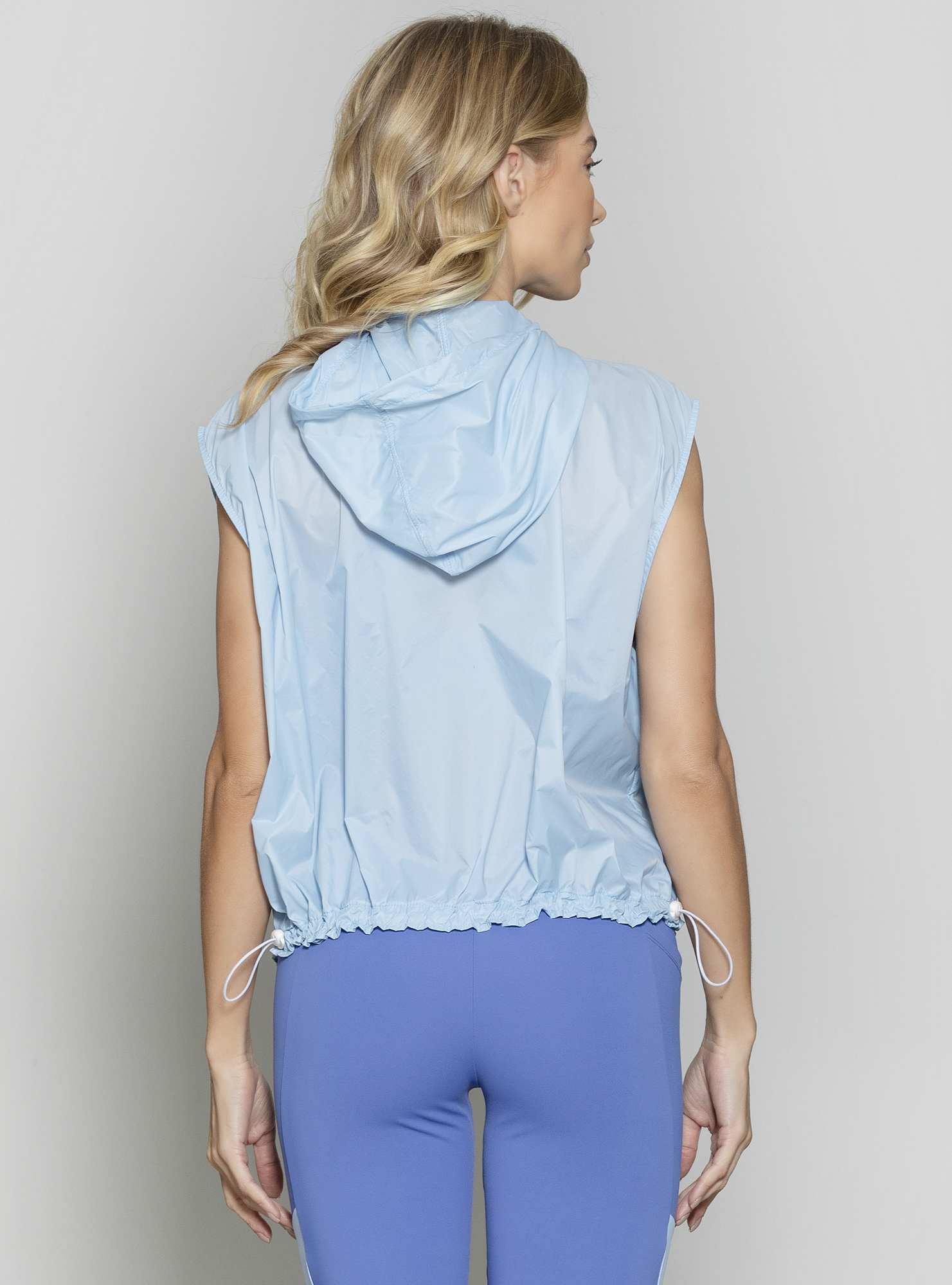 Colete Com Capuz Utility Azul 17